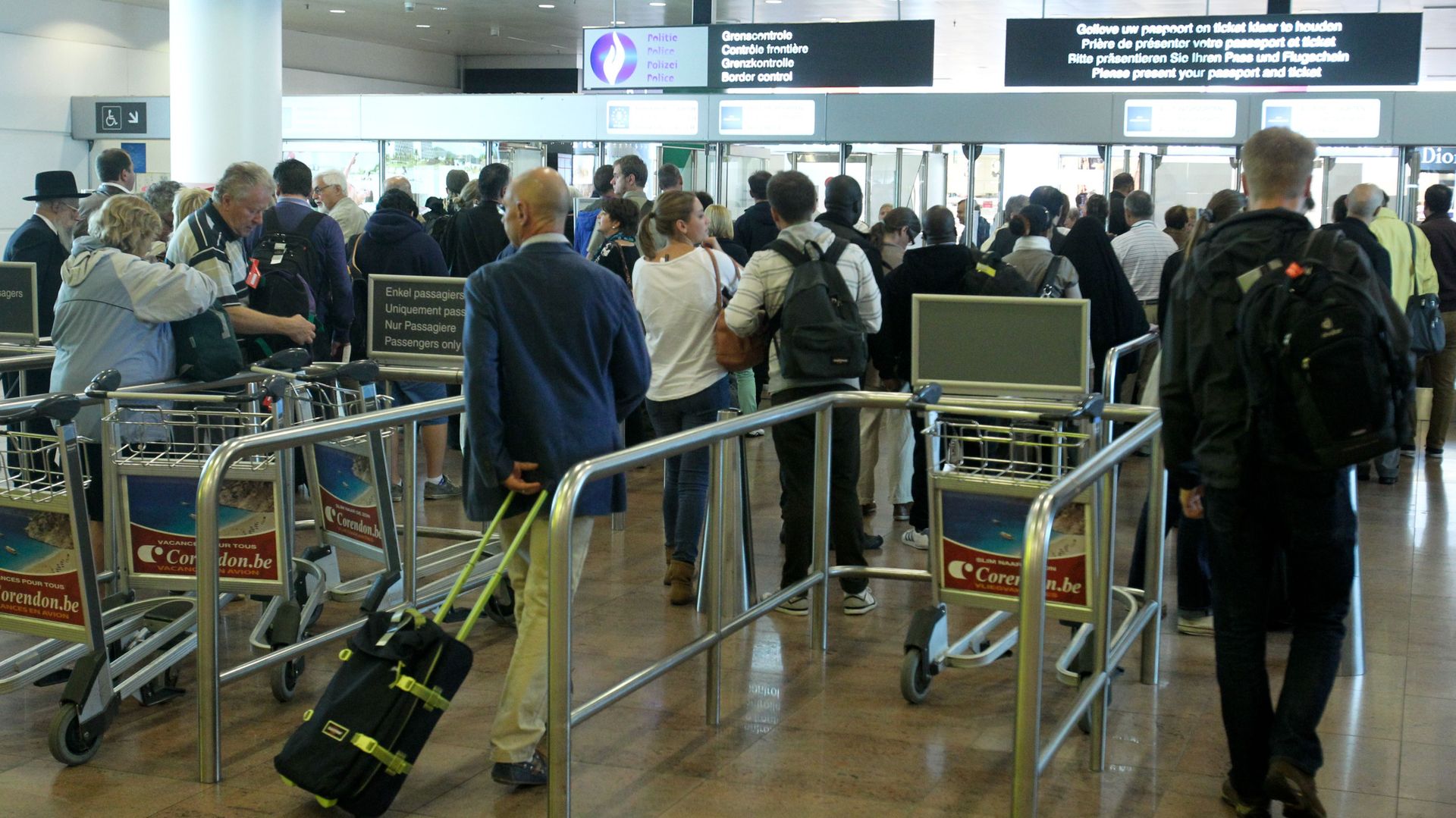 Brussels Airport: enregistrement ralenti suite à une panne informatique