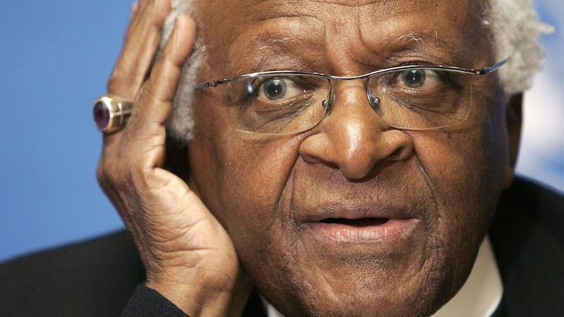 Desmond Tutu, photographié ici en 2006, est mort le 26 décembre, 2021.