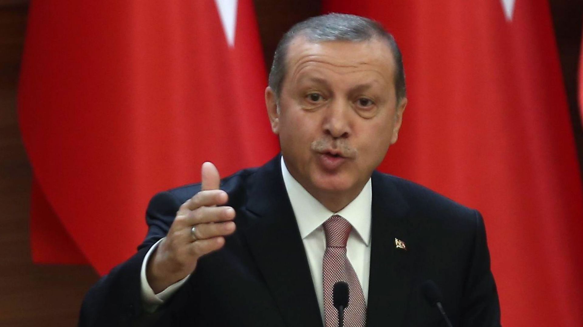 Recep Tayyip Erdogan, le président turc, à Ankara, le 26 novembre 2015