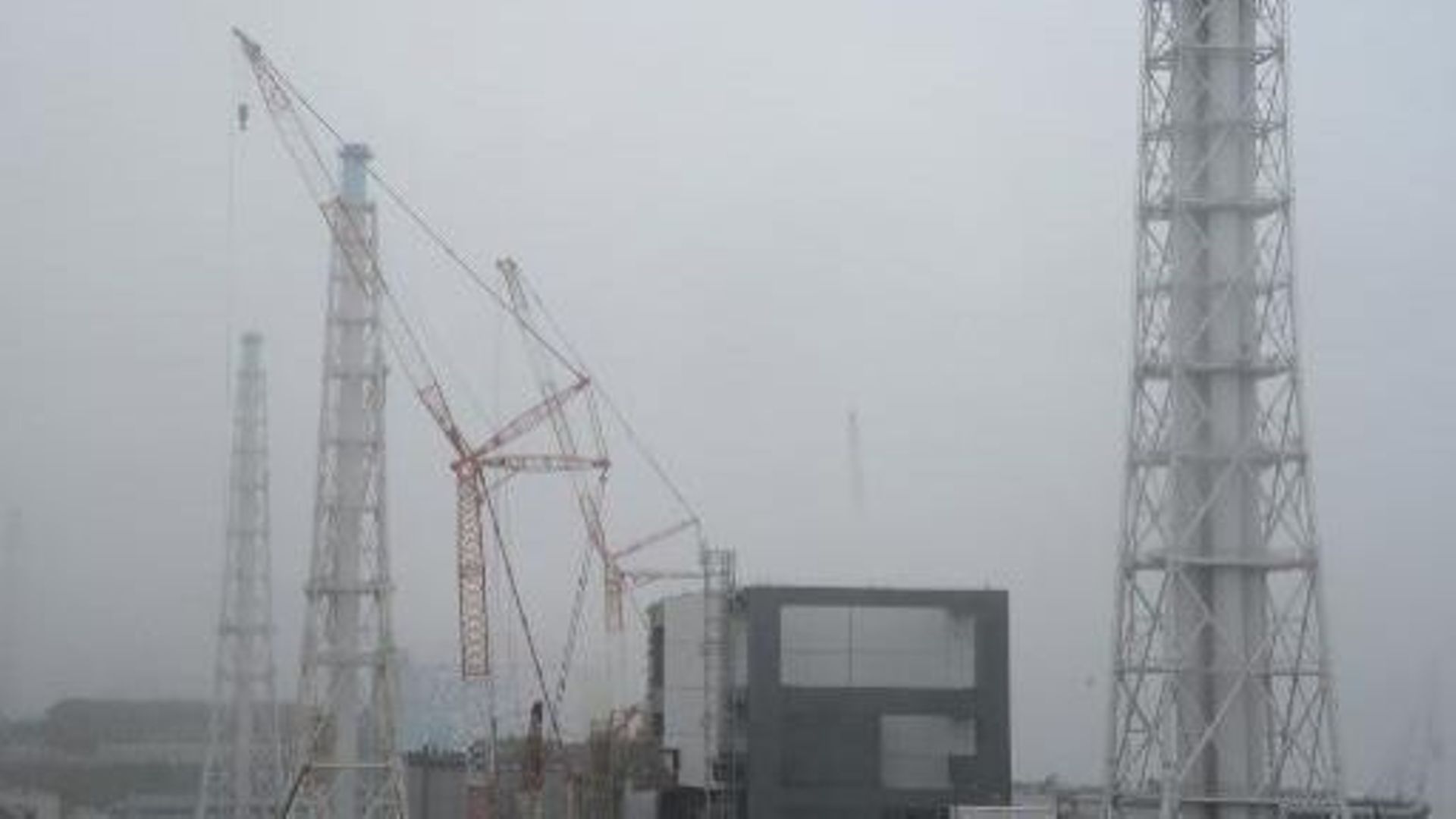 Le réacteur numéro 4 de la centrale nucléaire de Fukushima, au Japon