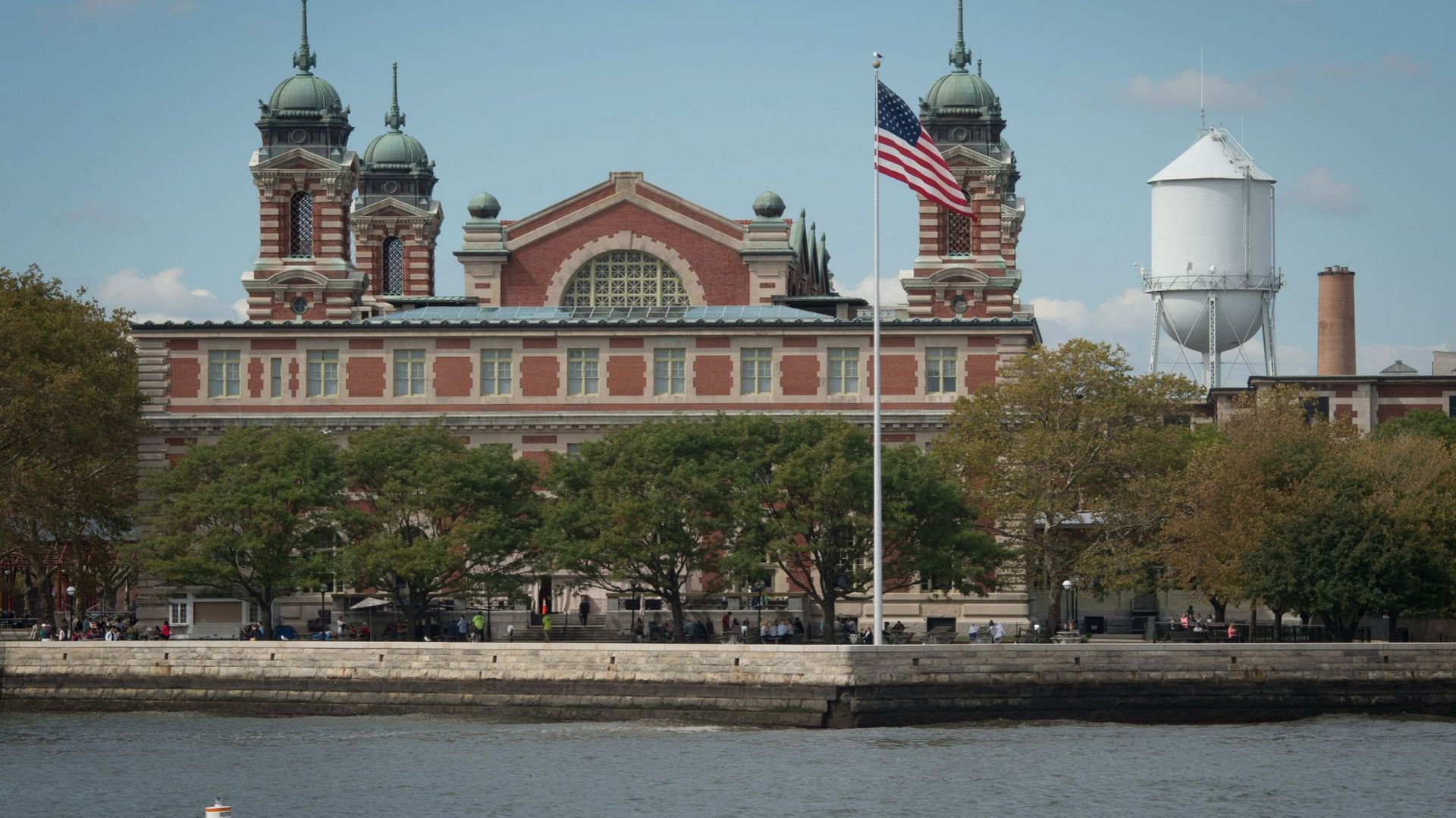 Le musée de l'immigration d'Ellis Island, à New York. 