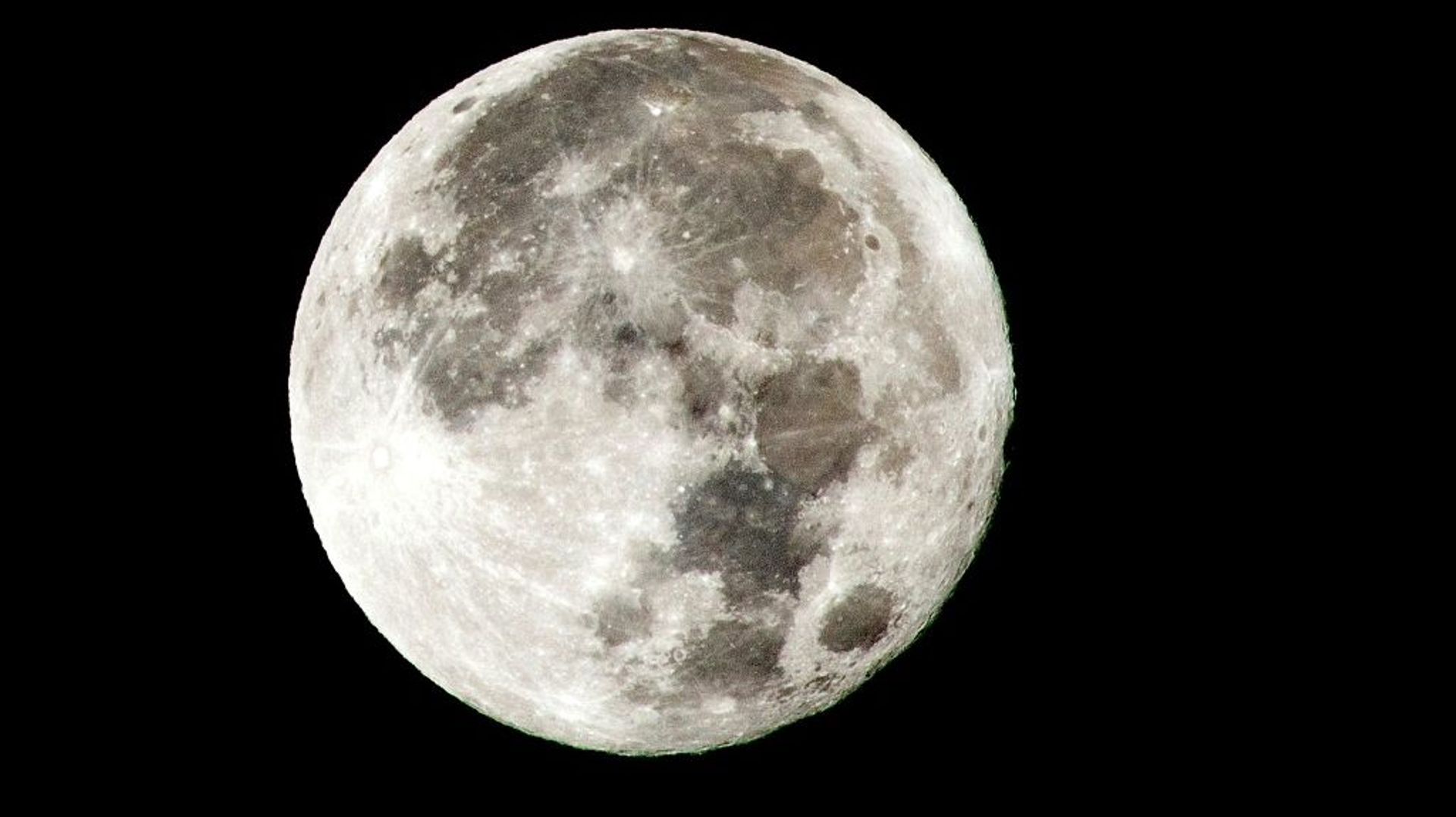 La Lune photographiée en 2016 depuis l'Afrique du Sud