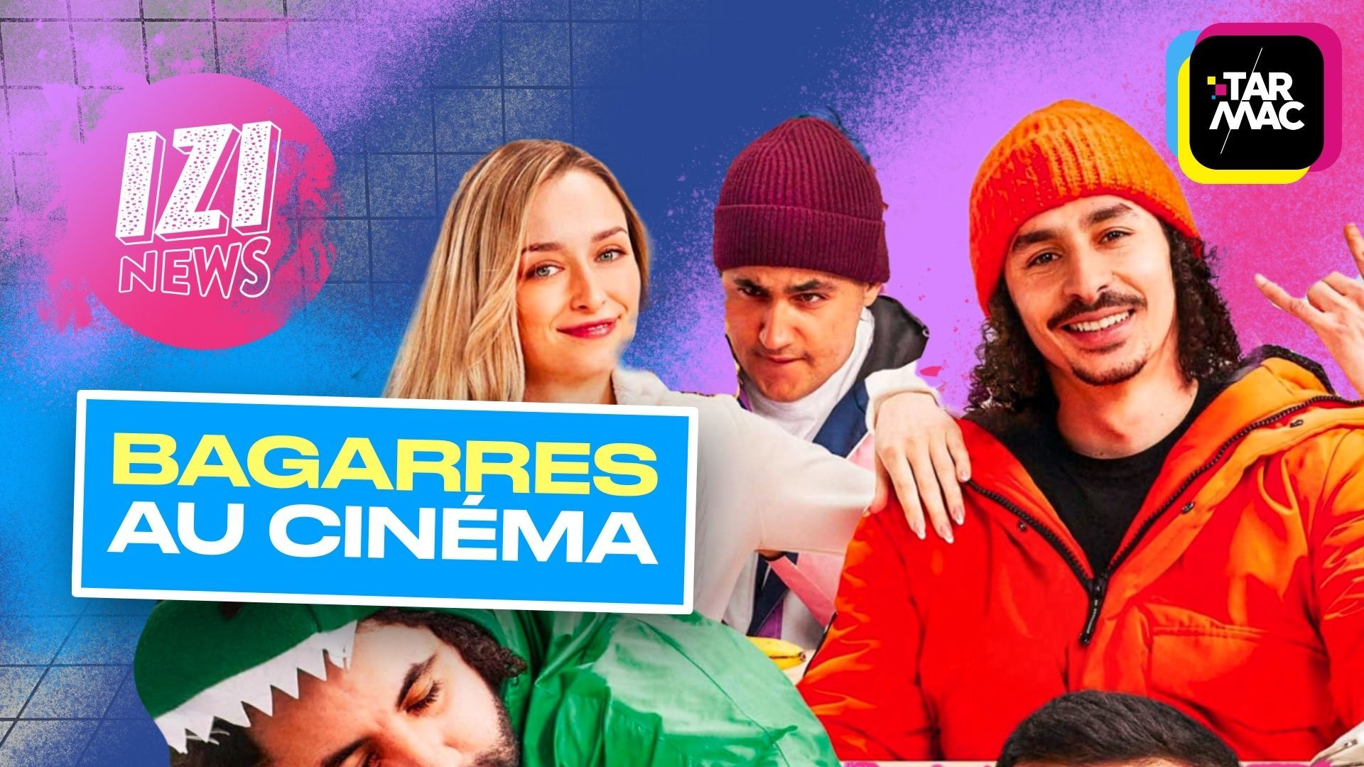 IZI News Le film 'Les segpas au ski' provoque des bagarres, un public