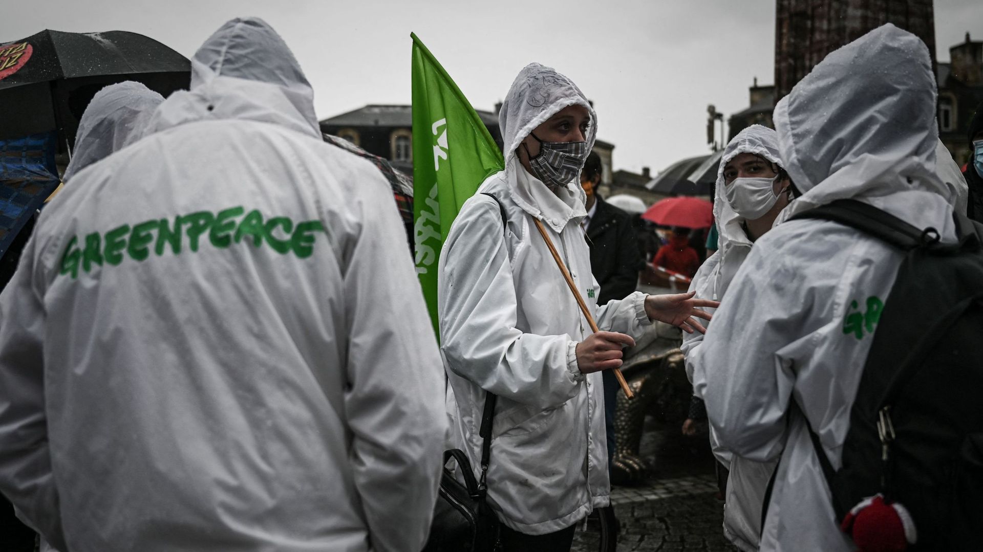 Greenpeace a mené une action contre la venue d’Alibaba. (ici, image d’illustration).