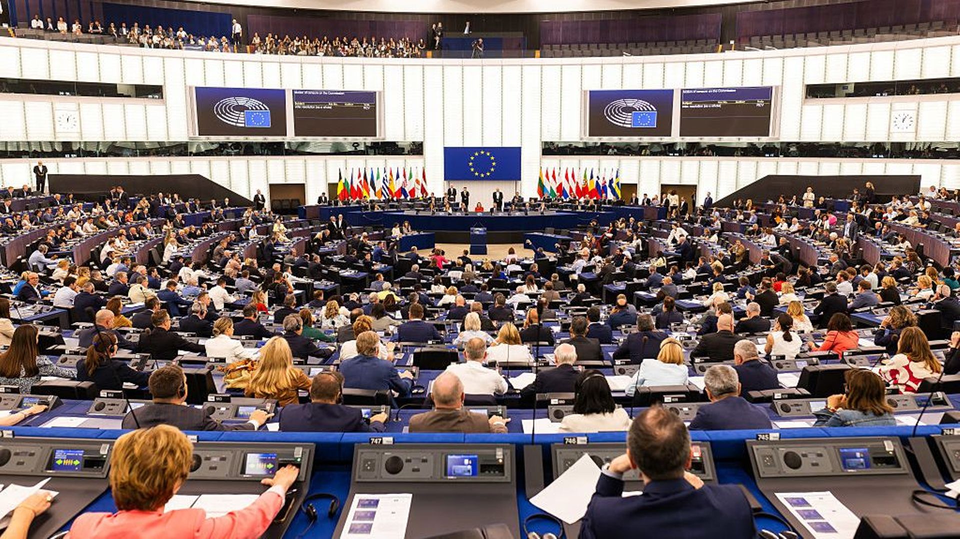 Rentrée du Parlement européen : suivez l'émission spéciale de Matin Première, en direct de Strasbourg