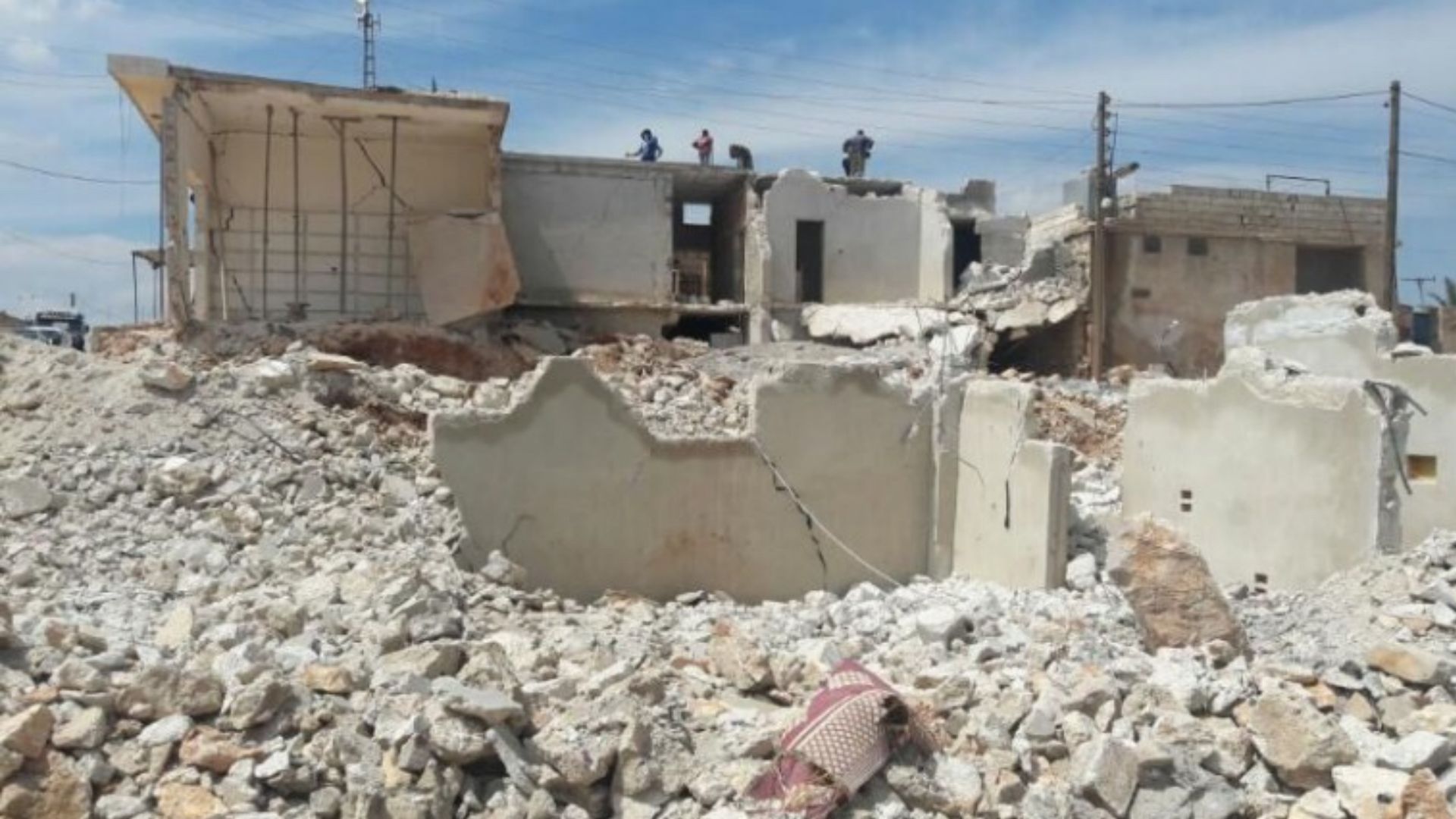 Les ruines d'une maison syrienne au coeur d'une oeuvre itinérante présentée à Bruxelles