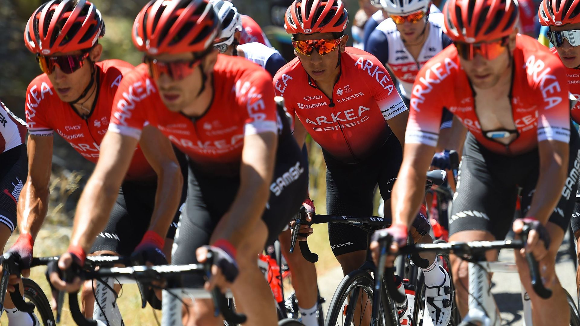 Tour de France: Arkea-Samsic affiche sa confiance en Quintana