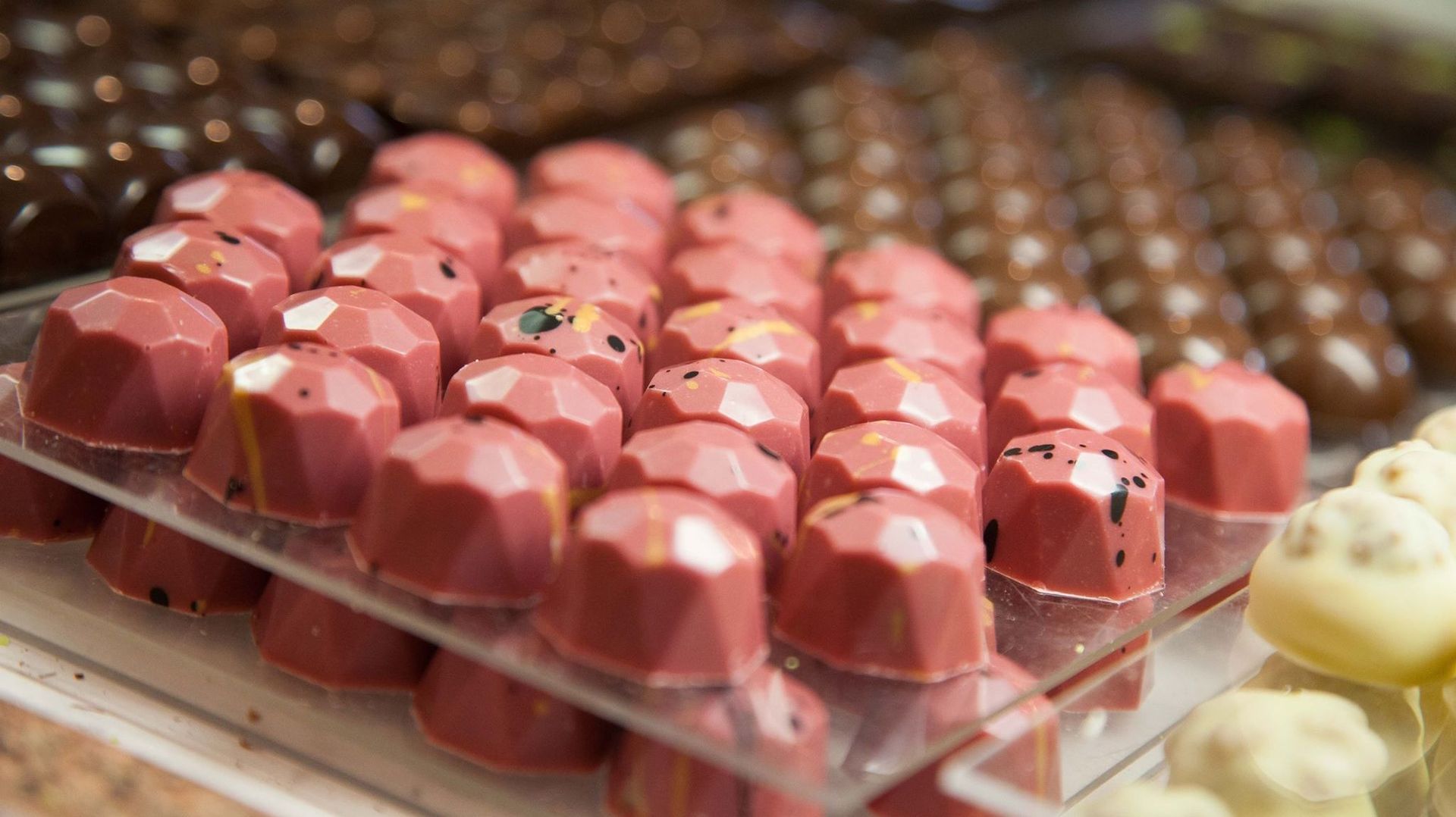 Le chocolat rose 'Ruby' a été présenté en Belgique jeudi 