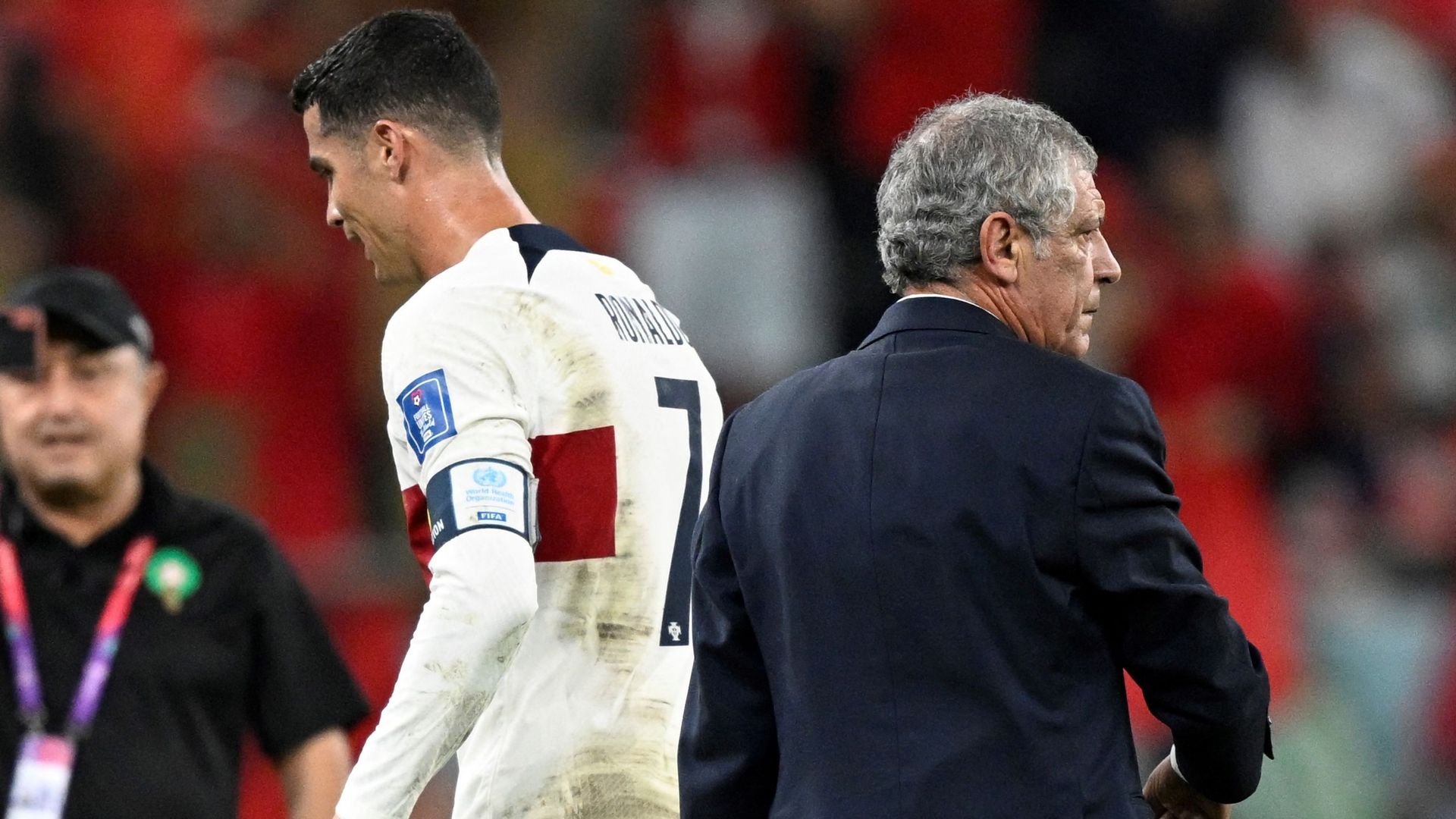 Cristiano Ronaldo with a grudge?  The Portuguese has no longer spoken to his former coach Fernando Santos since the World Cup in Qatar