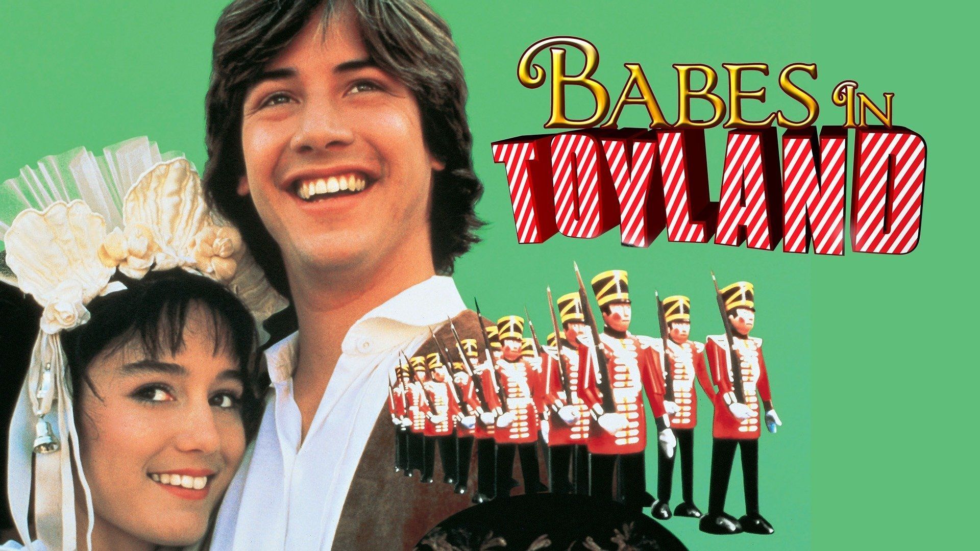 Drew Barrymore et Keanu Reeves, la version 1986 de « Babes in Toyland ». 