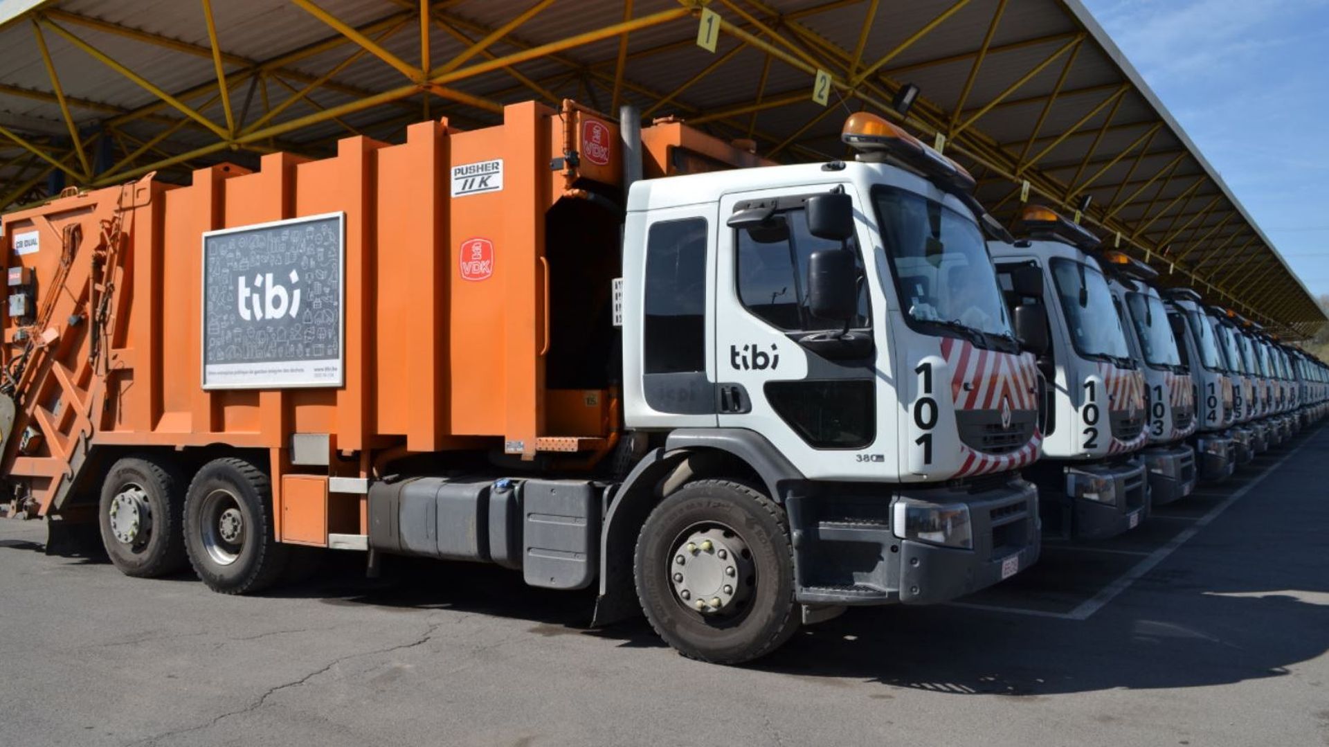 Charleroi : Tibi en deuil, les collectes de déchets de ce jeudi sont reportées
