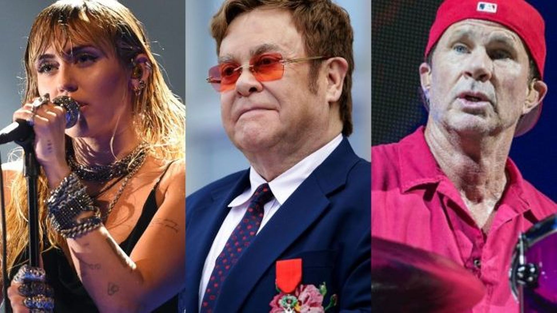 Miley Cyrus / Elton John / Chad Smith