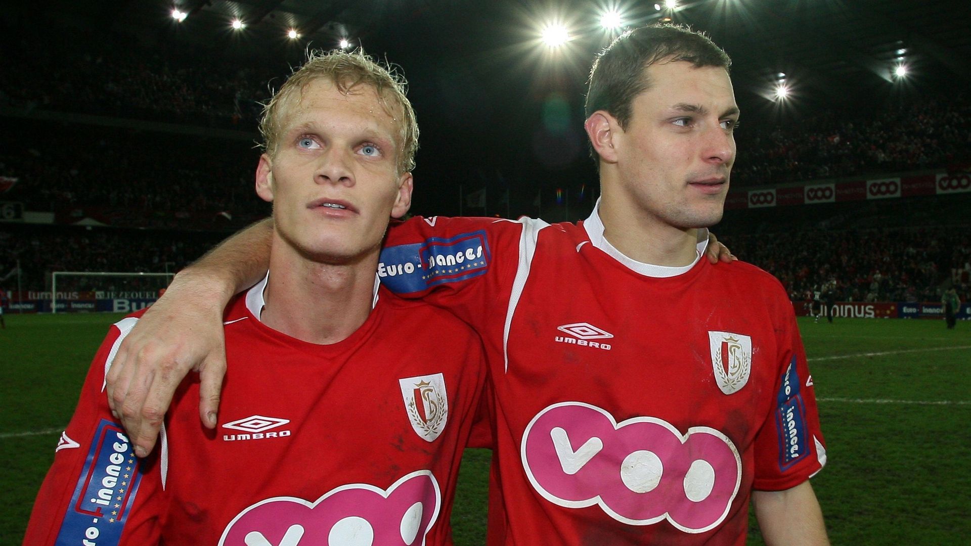 Karel Geraerts et Milan Jovanovic en rouche en 2007...