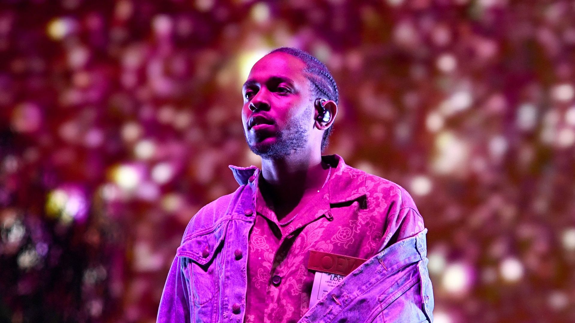 Kendrick Lamar à Coachella Valley Music And Arts Festival en 2018