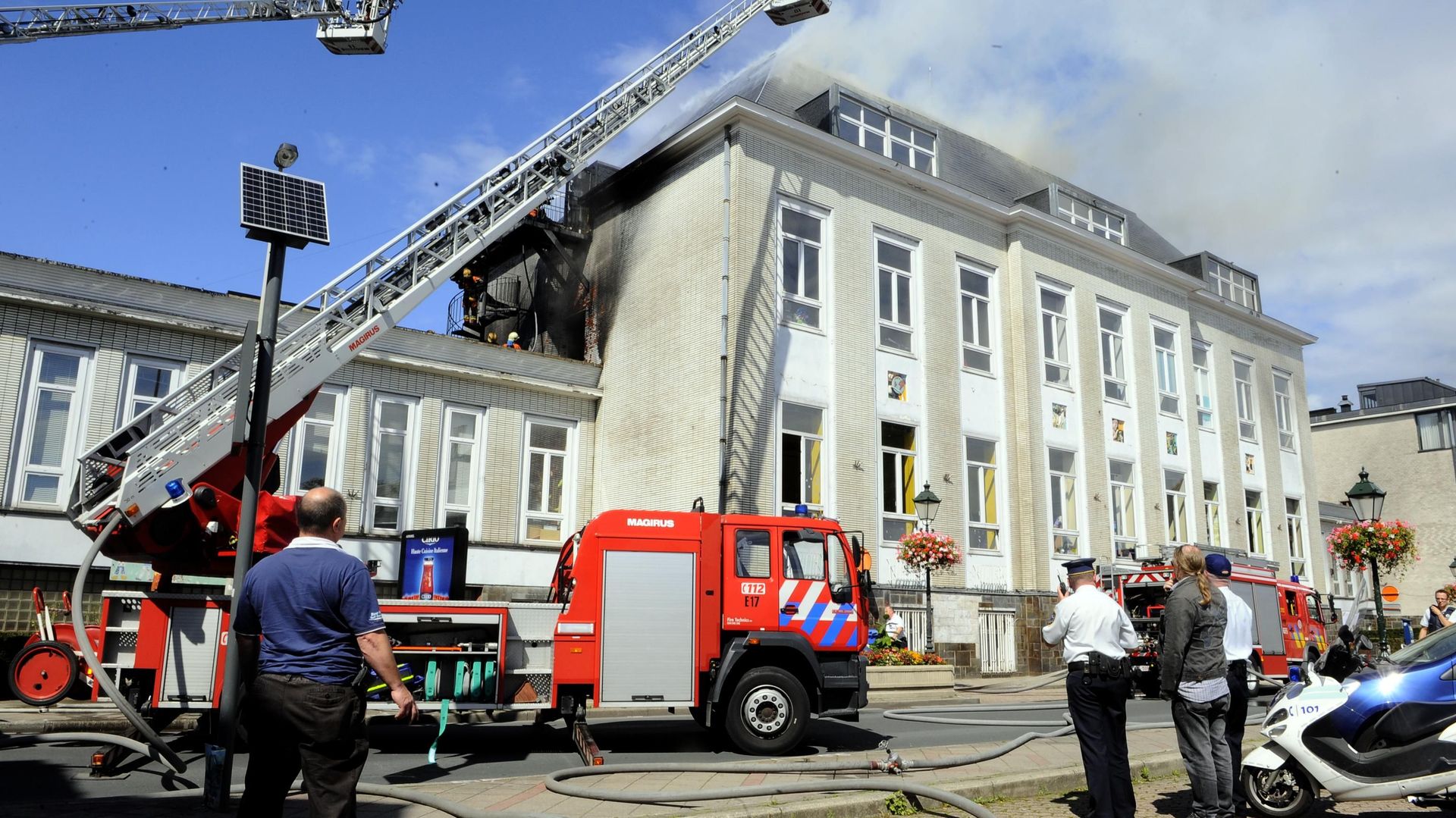 Pensions : les pompiers bruxellois chez Van Quickenborne