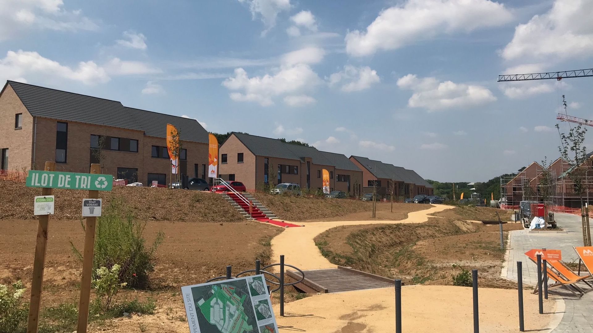 Wavre le quartier Champ SteAnne, 670 logements et un risque accru de