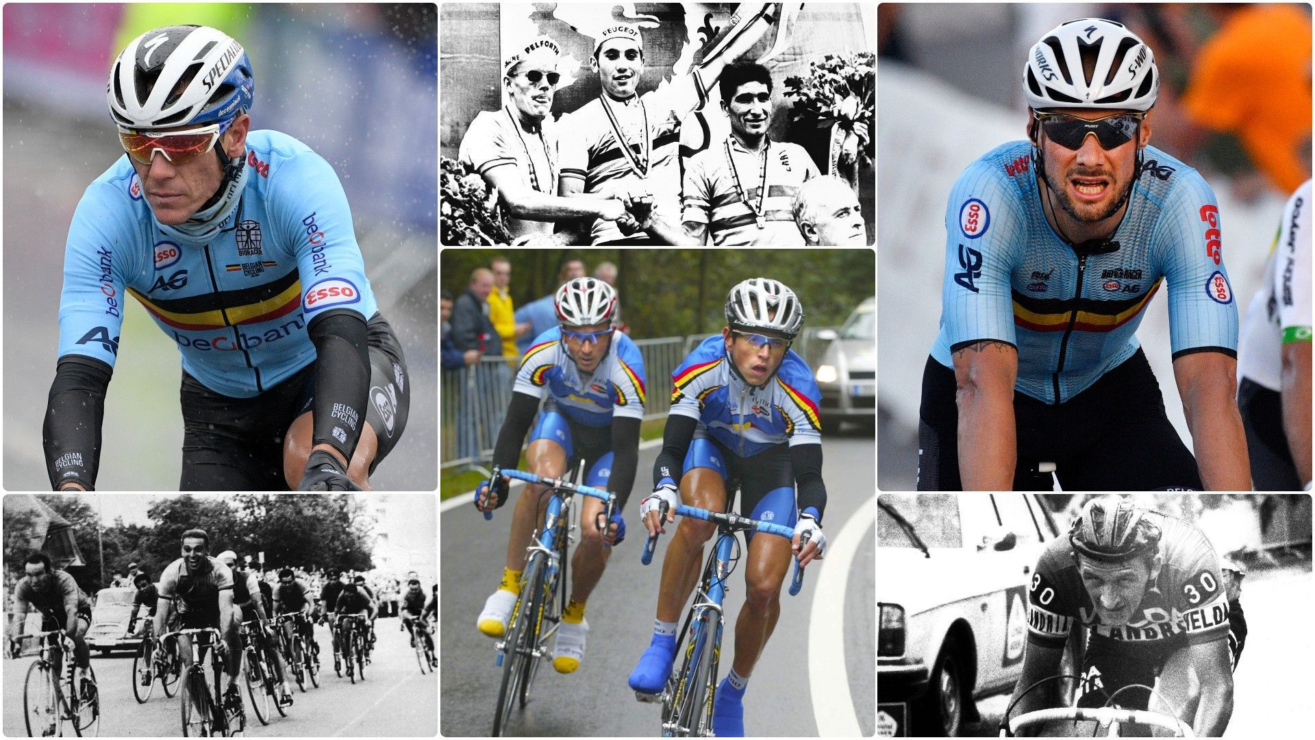 Mondiaux de Cyclisme : De Merckx à Gilbert en passant par Boonen et Criquielion, focus sur les 18 champions du monde belges (1/2)