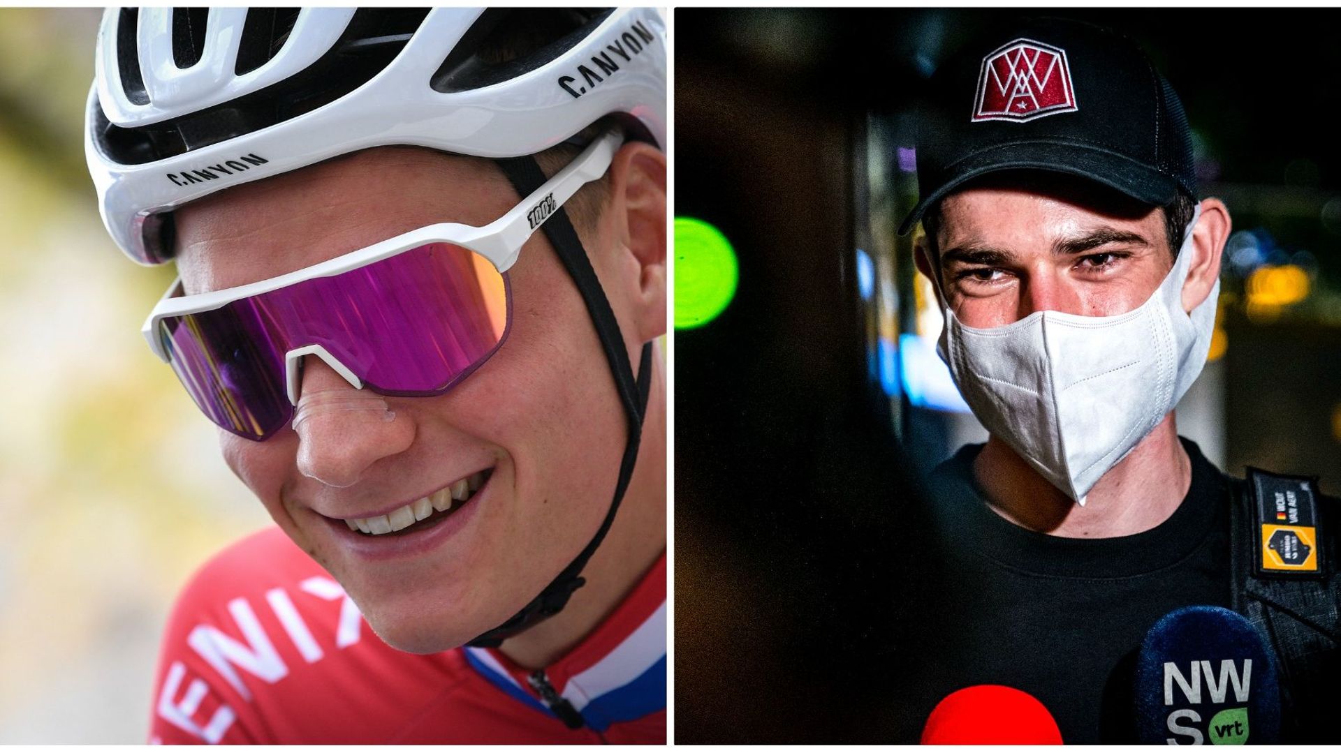 Mathieu van der Poel et Wout Van Aert ont réagi suite à l'annulation de Paris-Roubaix.