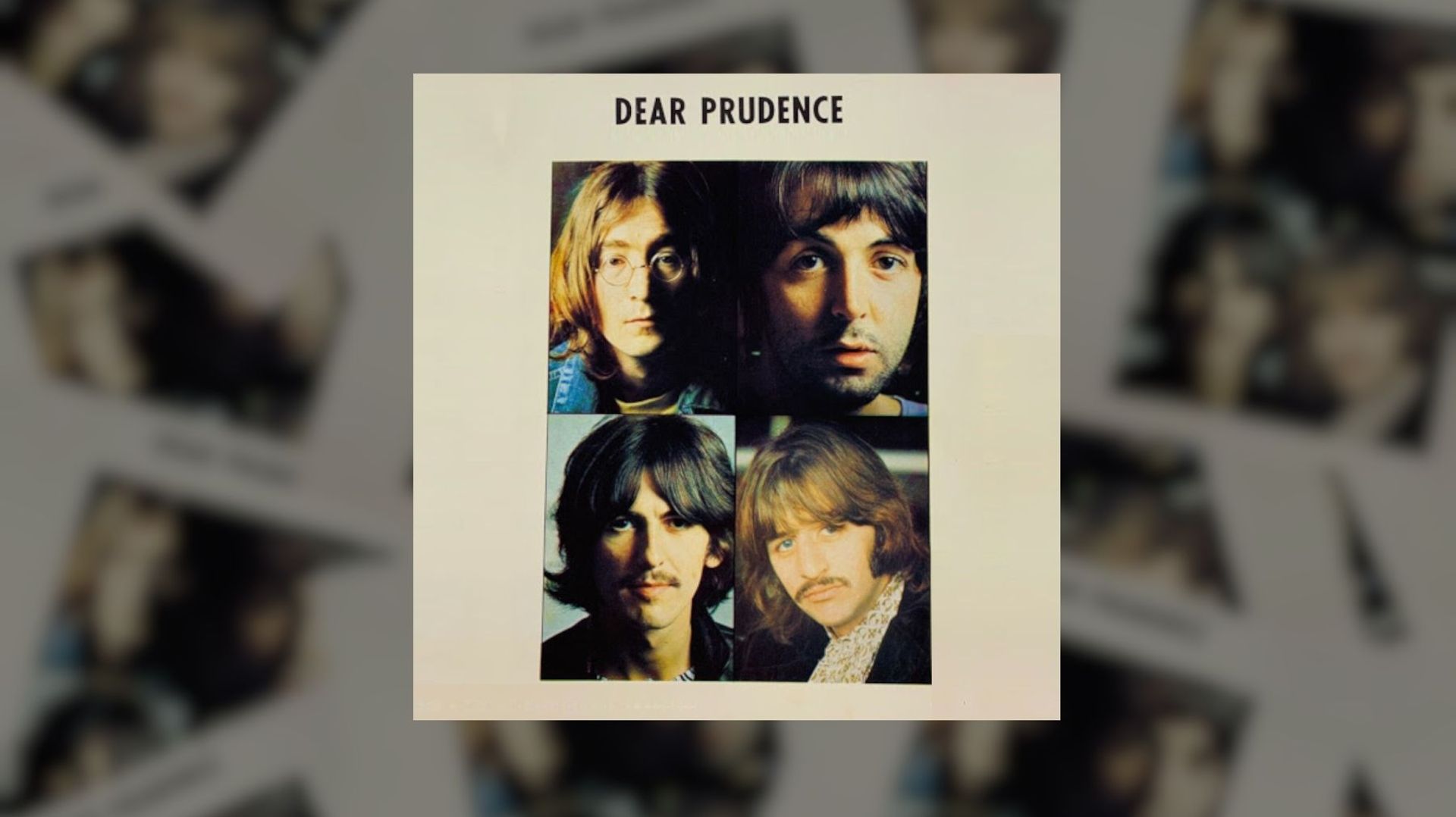 La ballade des Beatles, “Dear Prudence” a connu le succès grâce à Siouxsie and the Banshees