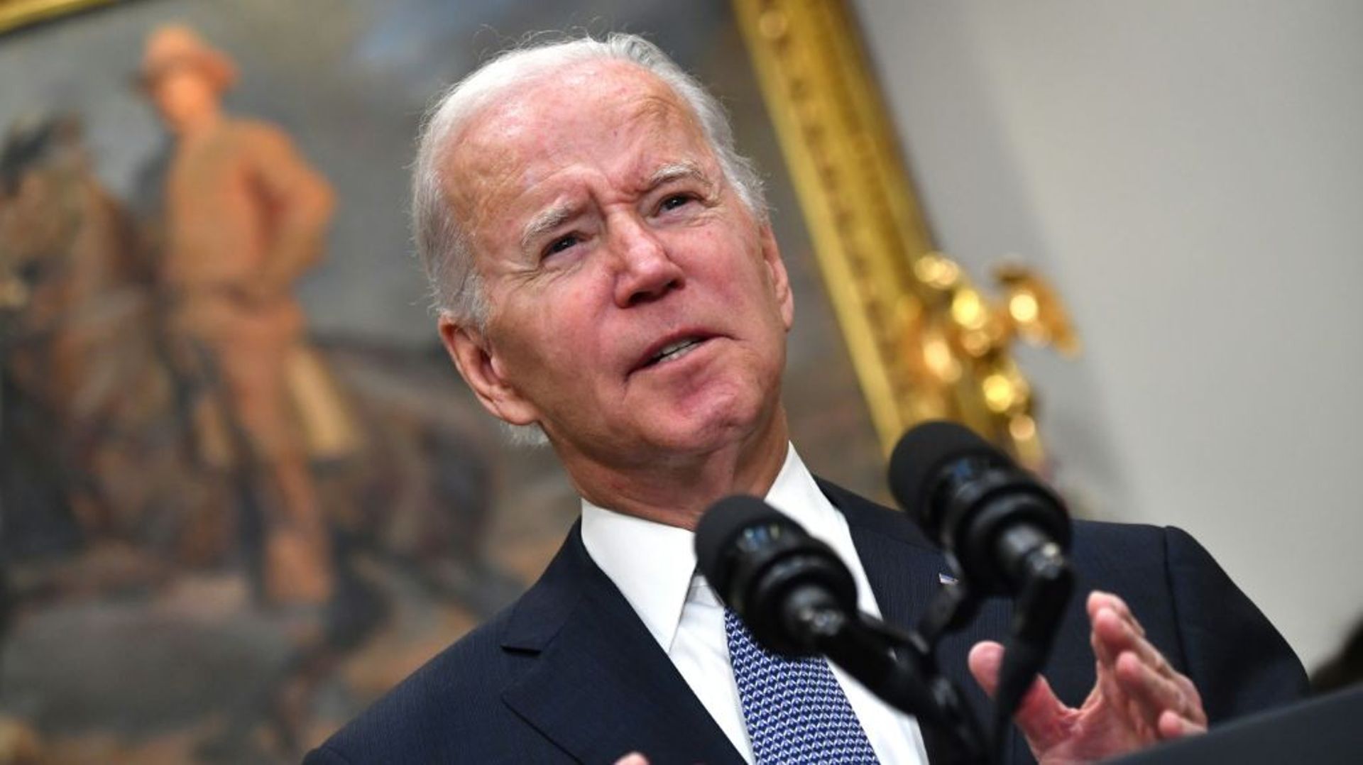 "Nous n’avons pas été confrontés à la perspective d’une apocalypse depuis Kennedy et la crise des missiles cubains", en 1962, résume le président américain Joe Biden début octobre