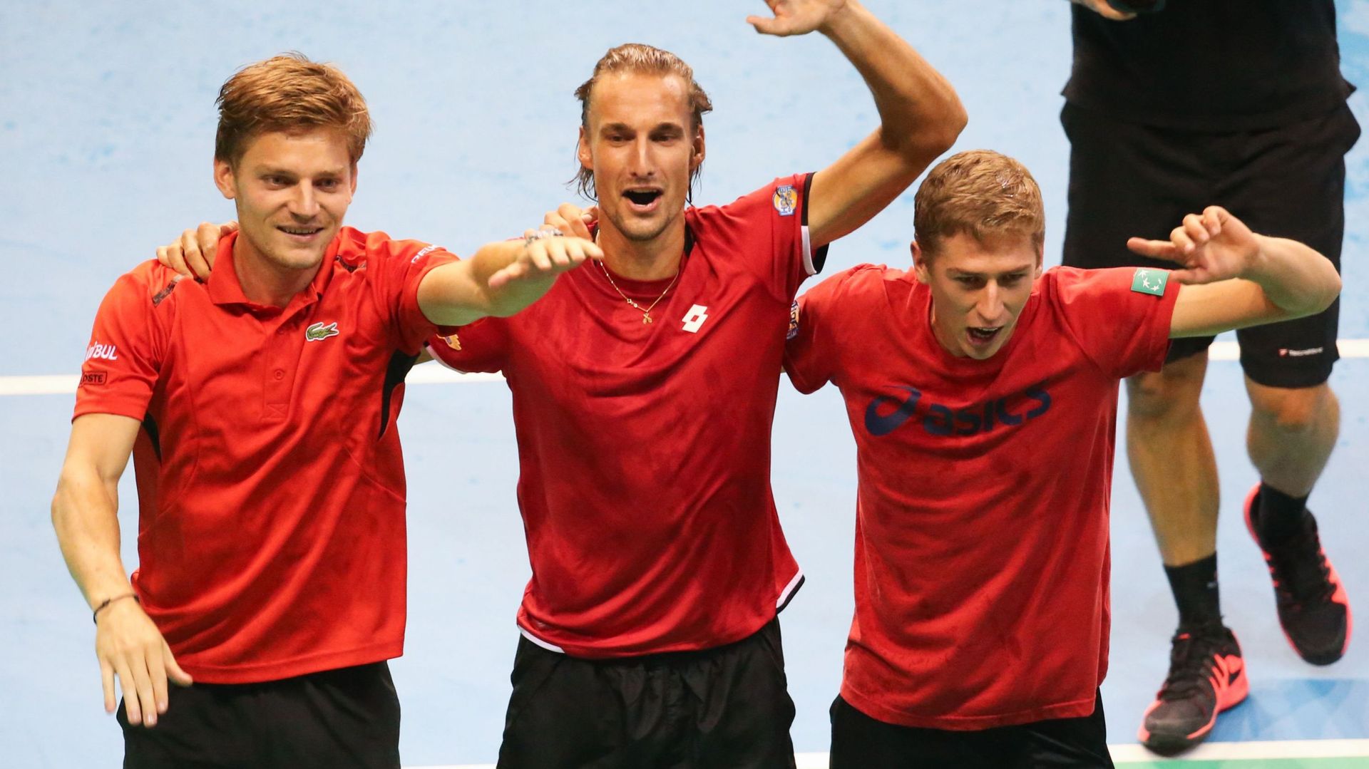 Trois lieux possibles pour organiser la finale de la Coupe Davis RTBF