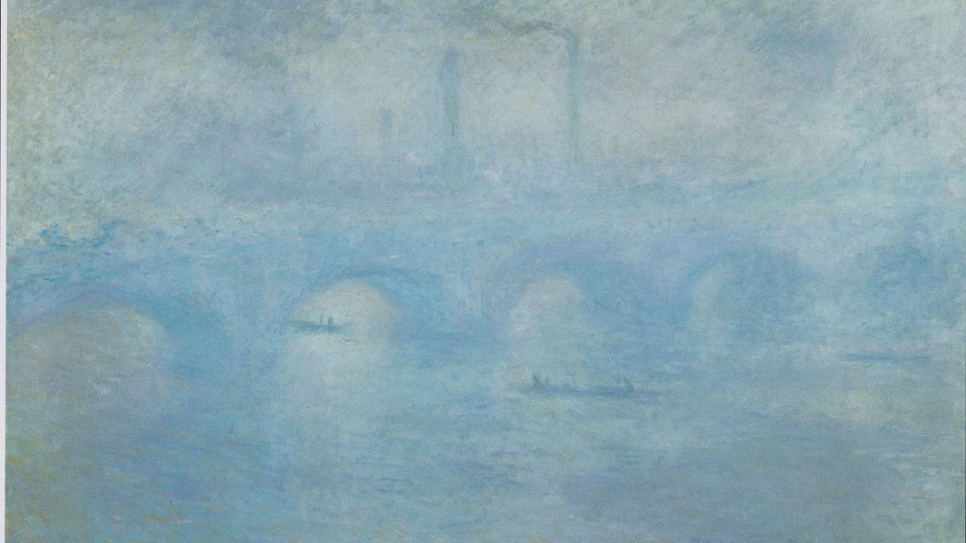 Le pont de Waterloo vu par Monet