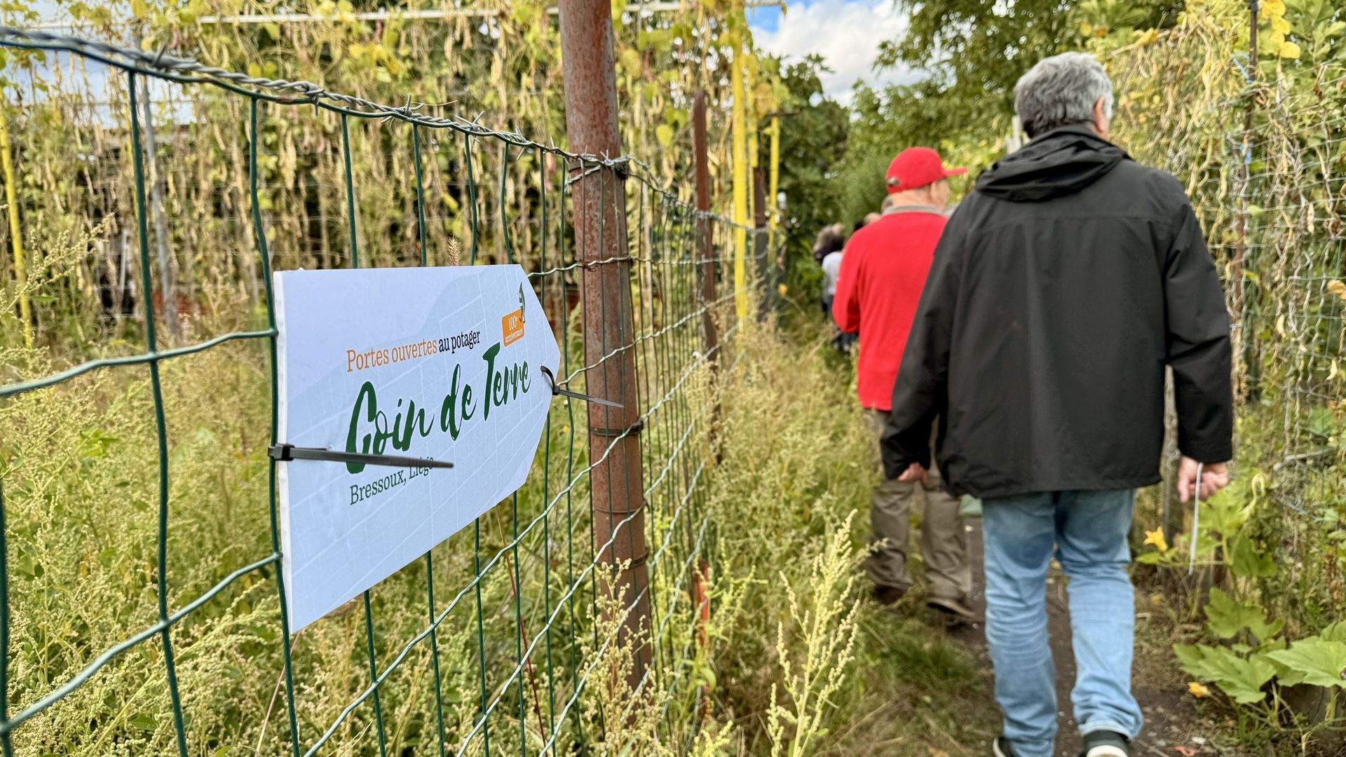 "C’est extraordinaire !" : bien caché au cœur de Bressoux, le plus grand potager partagé de Belgique a ouvert ses portes au public