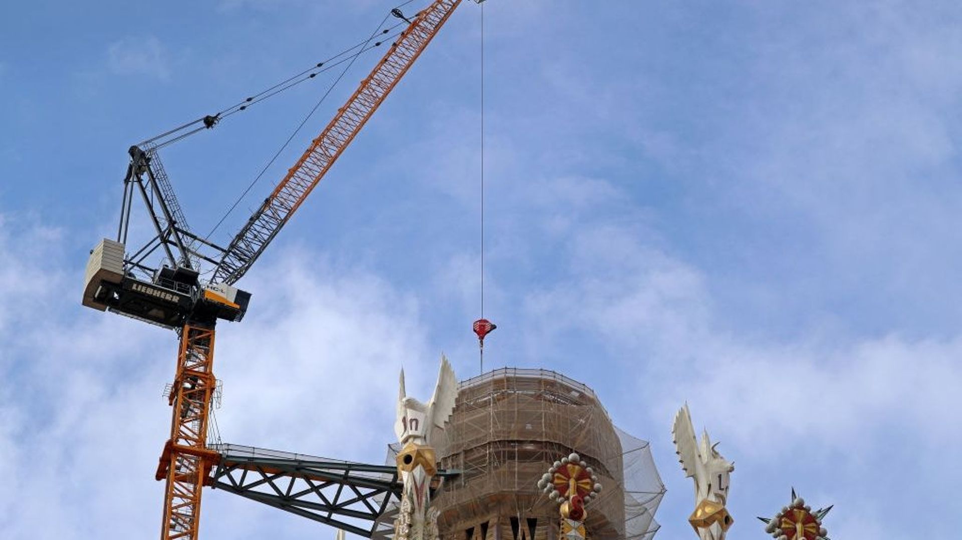 La tour la plus élevée de la Sagrada Familia devrait être achevée en 2026