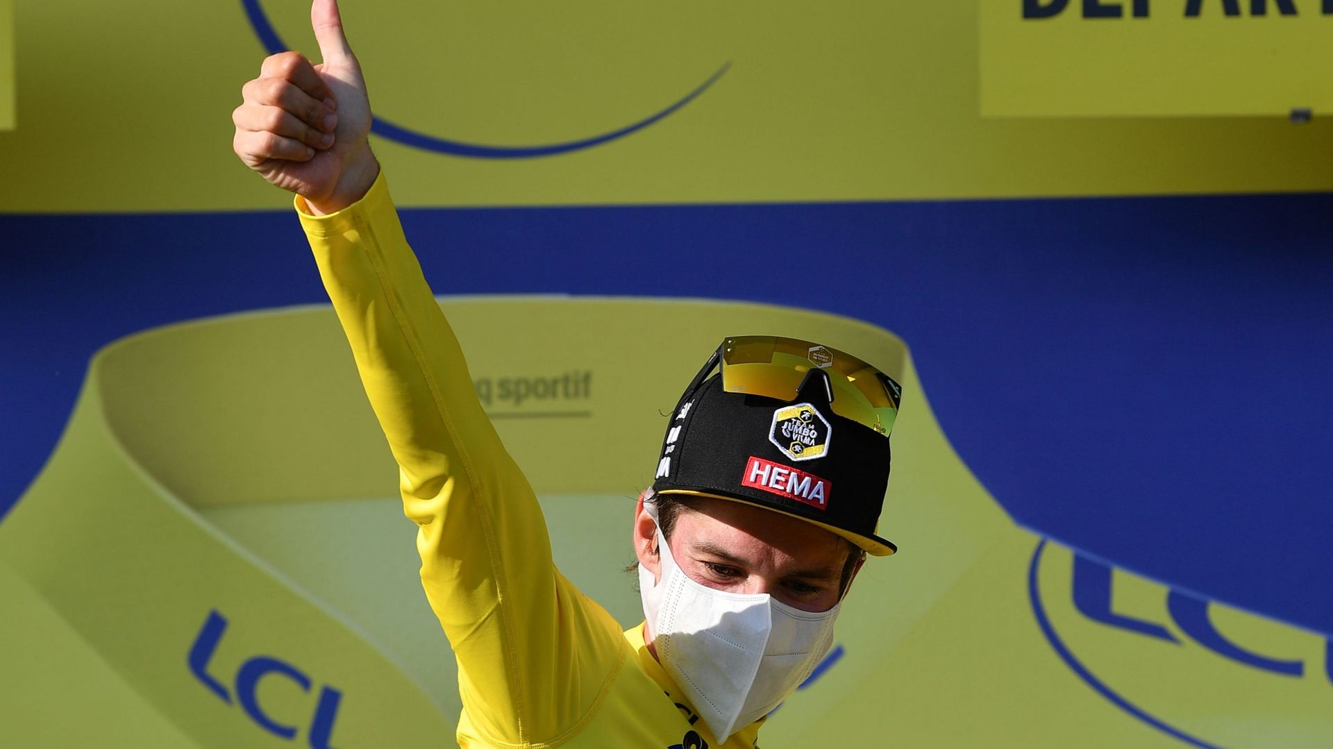 Le Slovène Primoz Roglic (Jumbo-Visma) a conservé son maillot jaune dimanche au terme de la 15e étape du Tour de France