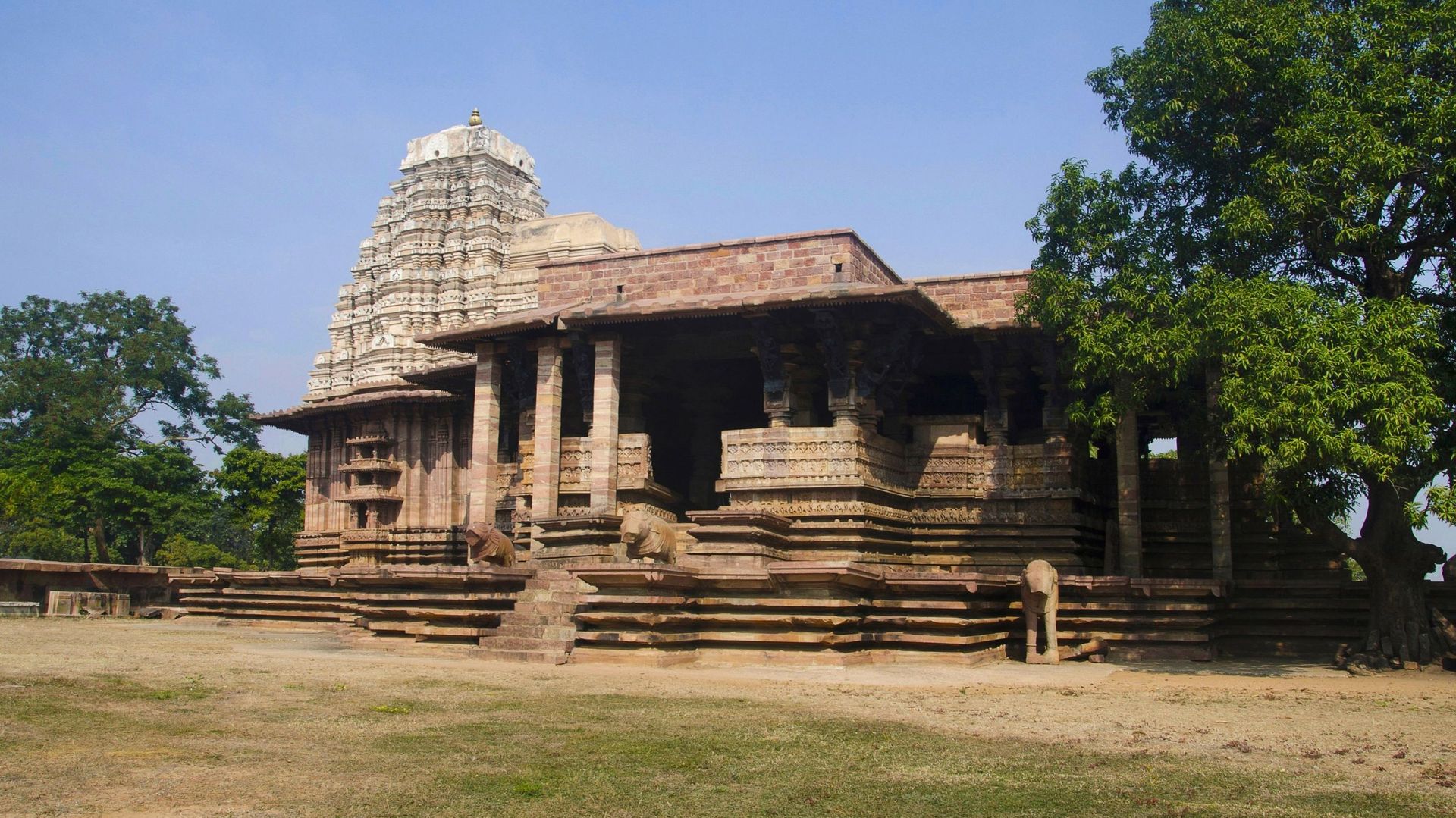 Temple Ramappa, Palampet, Warangal, Telangana, Inde