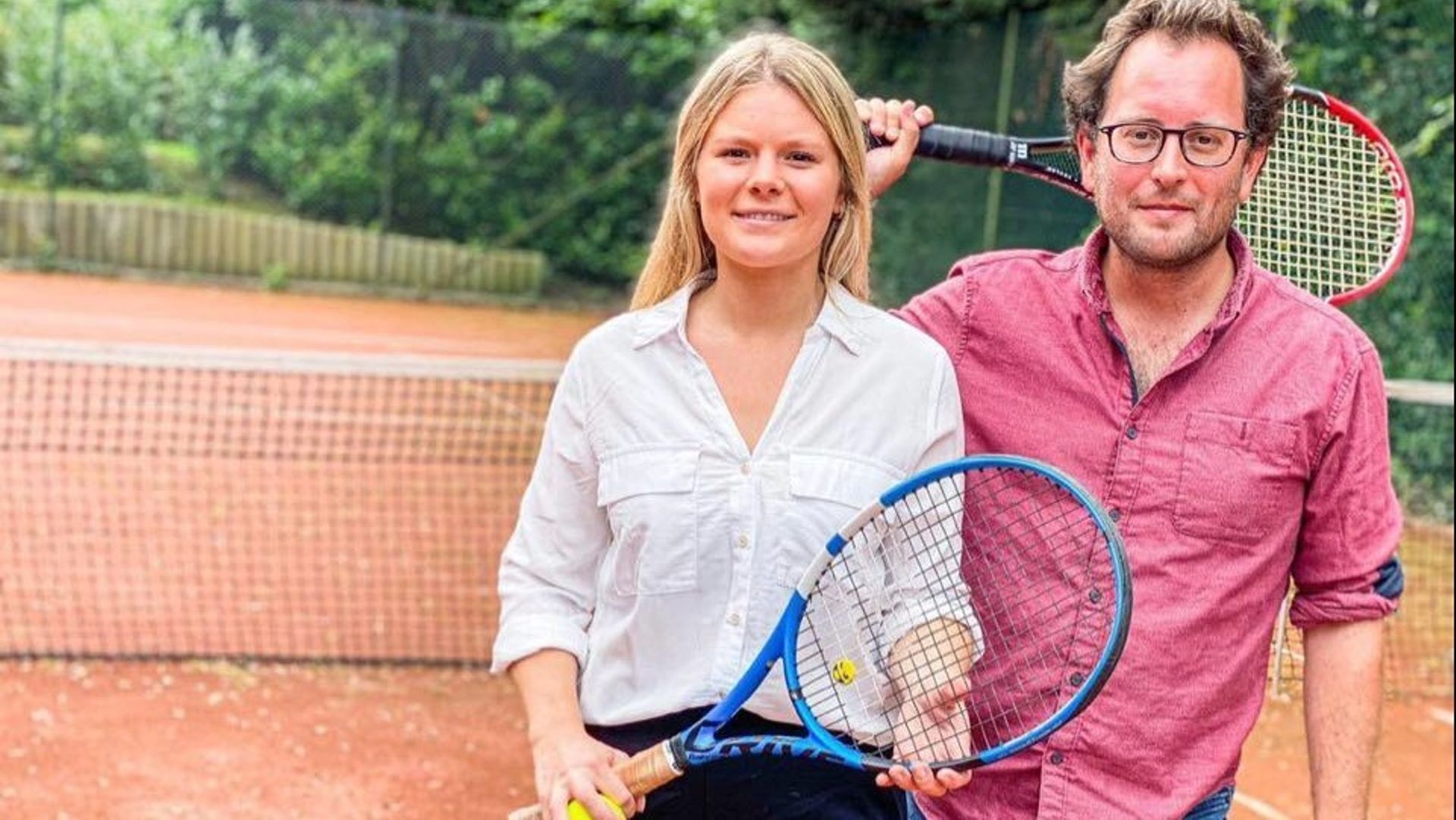 Clémentine Claeys & Julien Decuyper, fondateurs de Captain Tennis