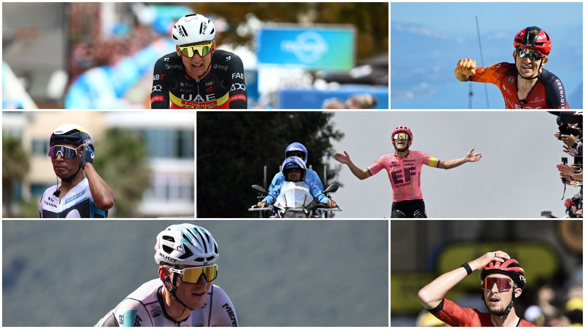 Des vainqueurs de Grands Tours, deux champions du monde et un lauréat de Sanremo : 122 coureurs sont encore sans contrat en World Tour