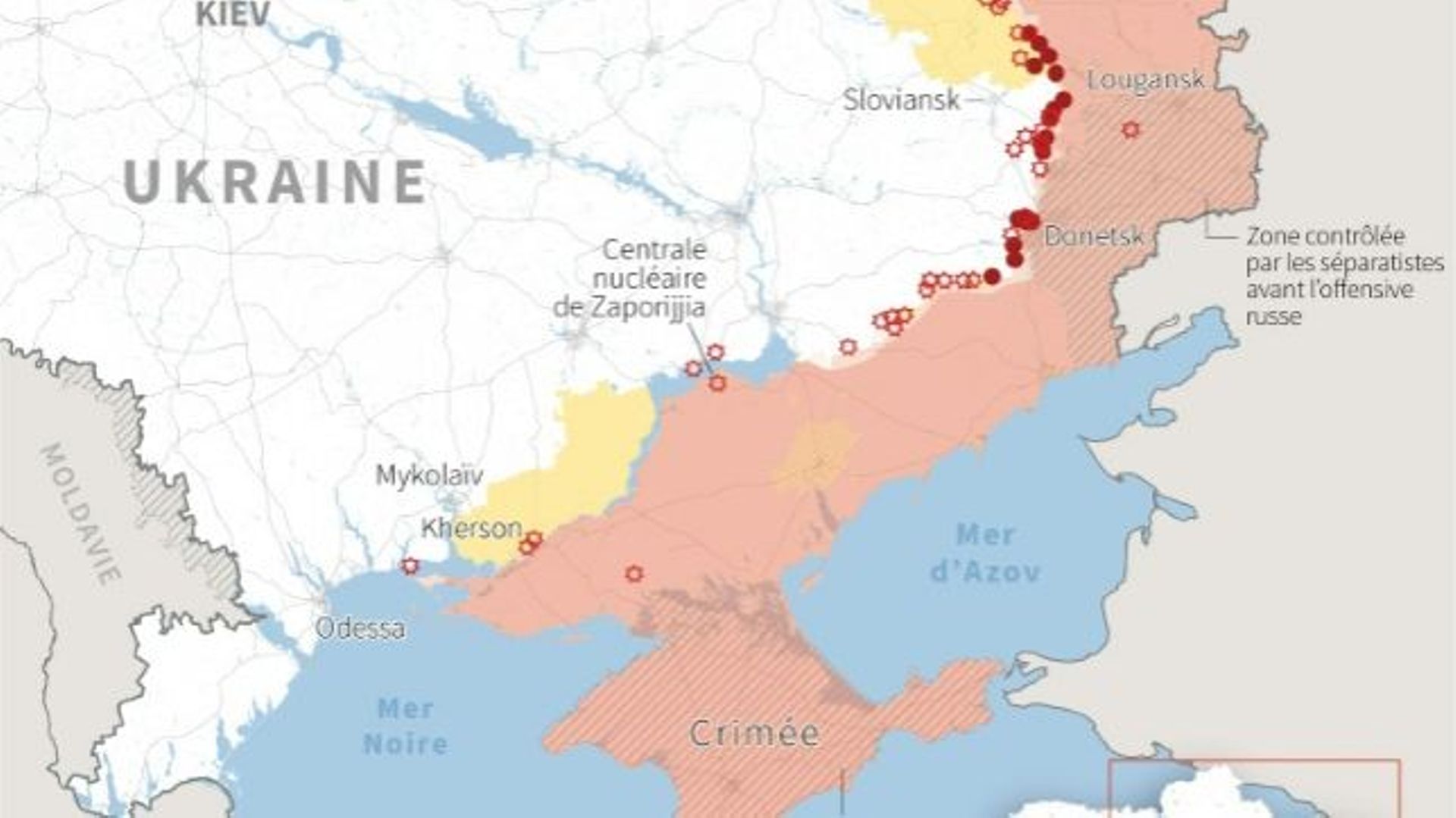 Guerre en Ukraine : la situation dans l’Est