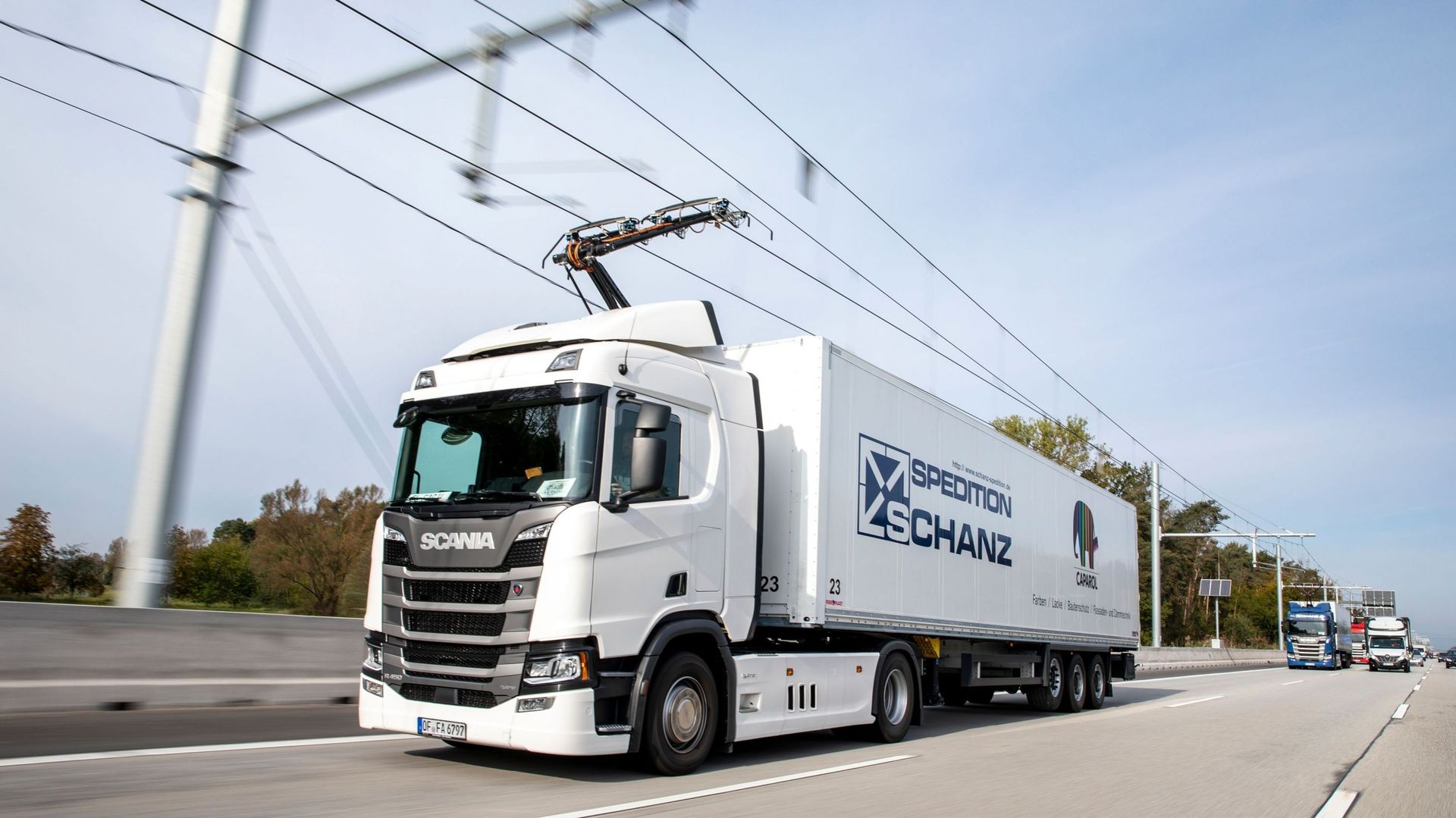 Flandern plant Autobahnoberleitung für Elektro-Lkw