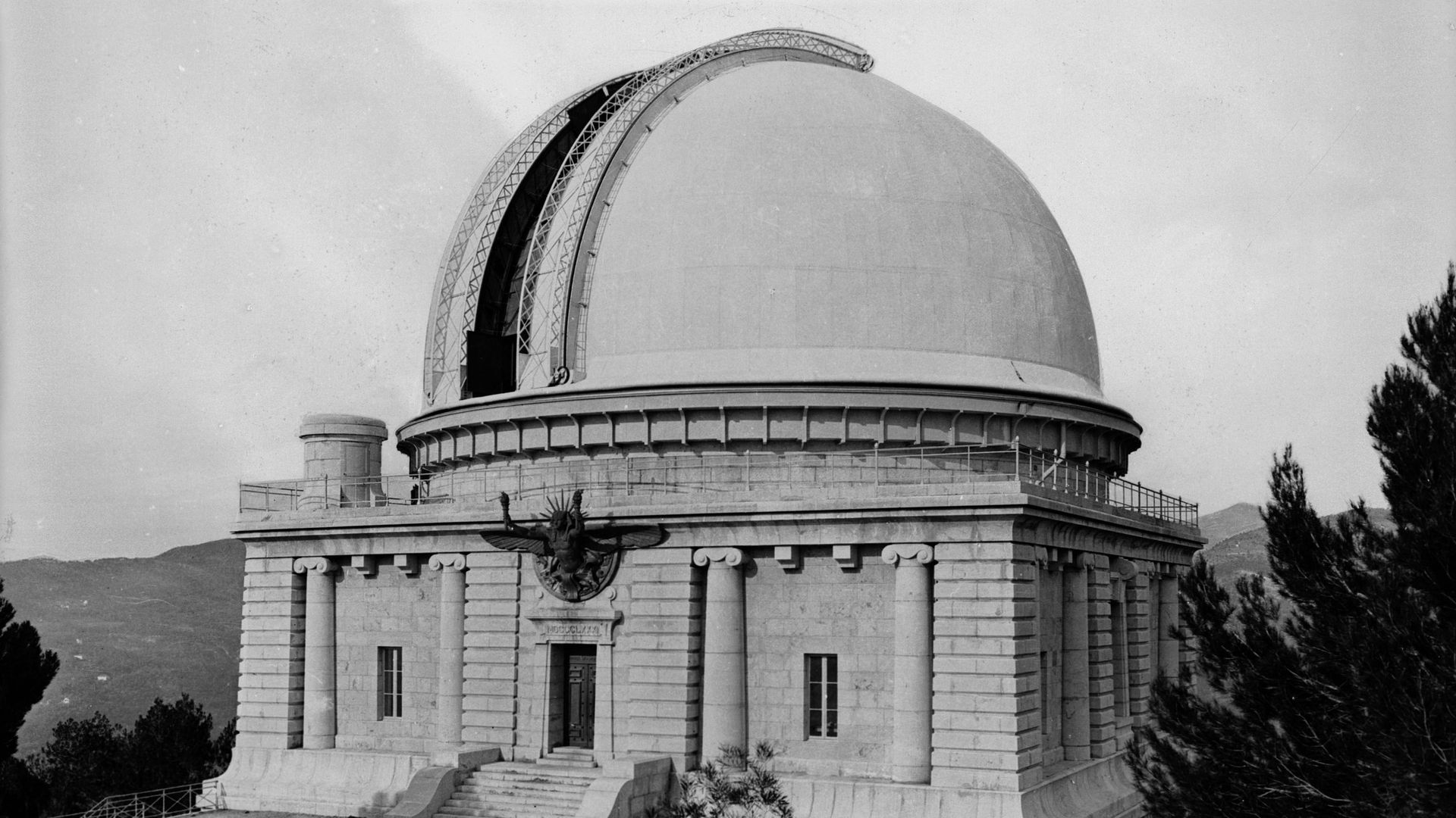 Observatoire du Mont-Gros à Nice, en 1890