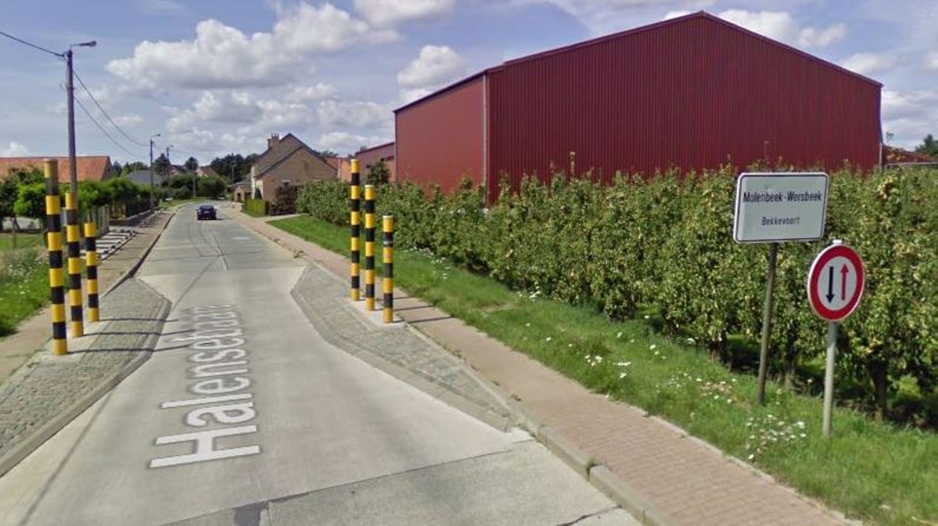 L'entrée dans Molenbeek-Wersbeek, en Brabant flamand.