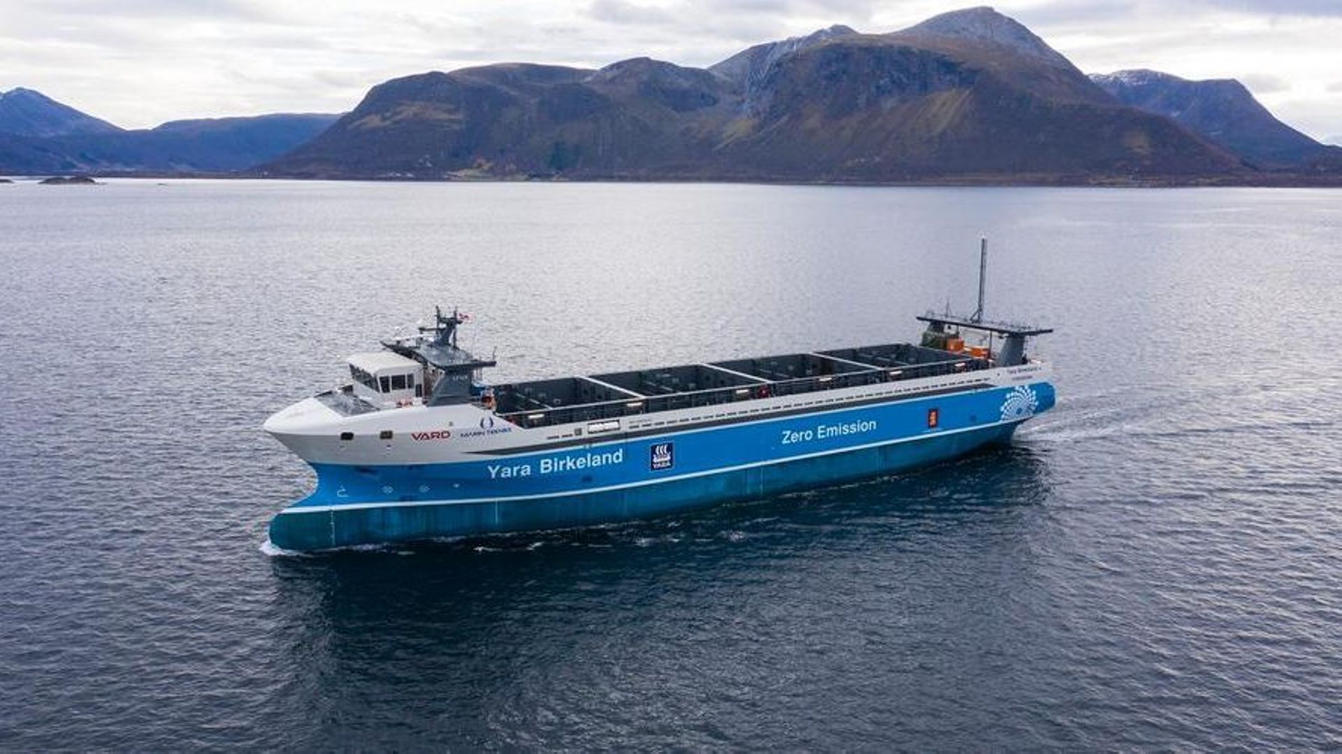 Le Yara Birkeland assurera le transport de marchandises entre plusieurs ports en Norvège.