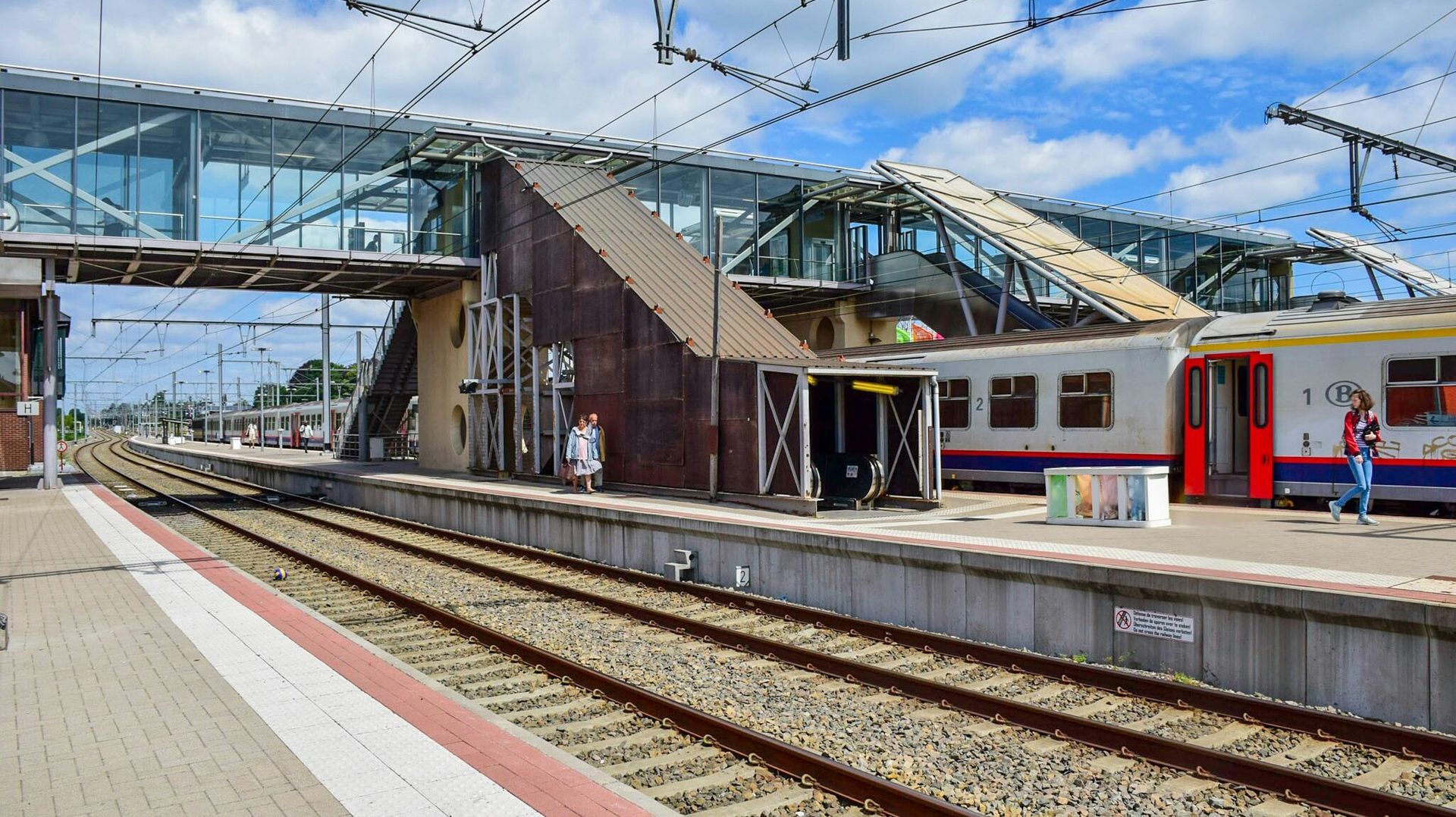 Plus aucun train ne circule pour l’instant entre la gare de Gembloux (photo) et celle d’Ottignies.