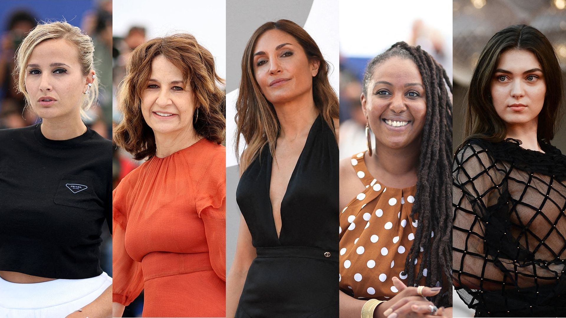 Julia Ducournau, Valérie Lemercier, Audrey Diwan, Aissatou Diallo Sagna et Anamaria Vartolomei, les 5 femmes pressenties pour les César 2022.