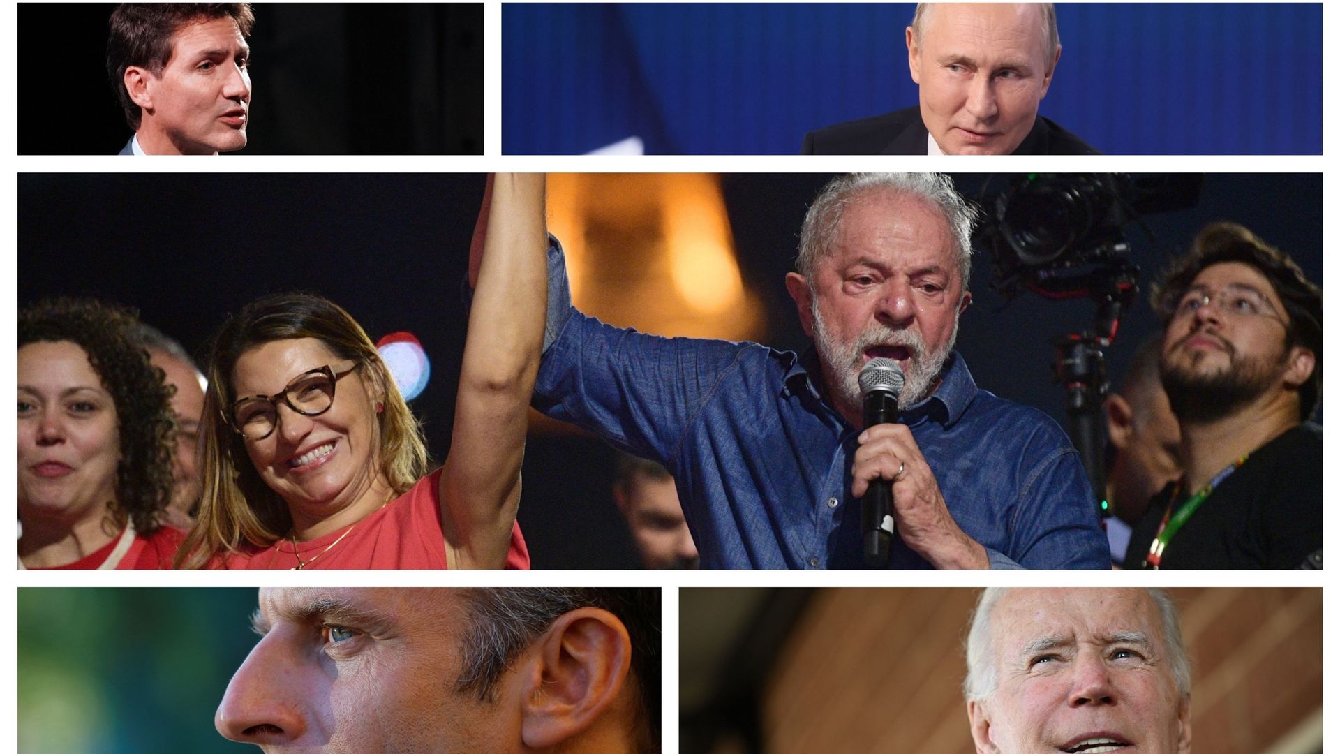 Trudeau, Poutine, Macron ou encore Biden ont salué la victoire de Lula