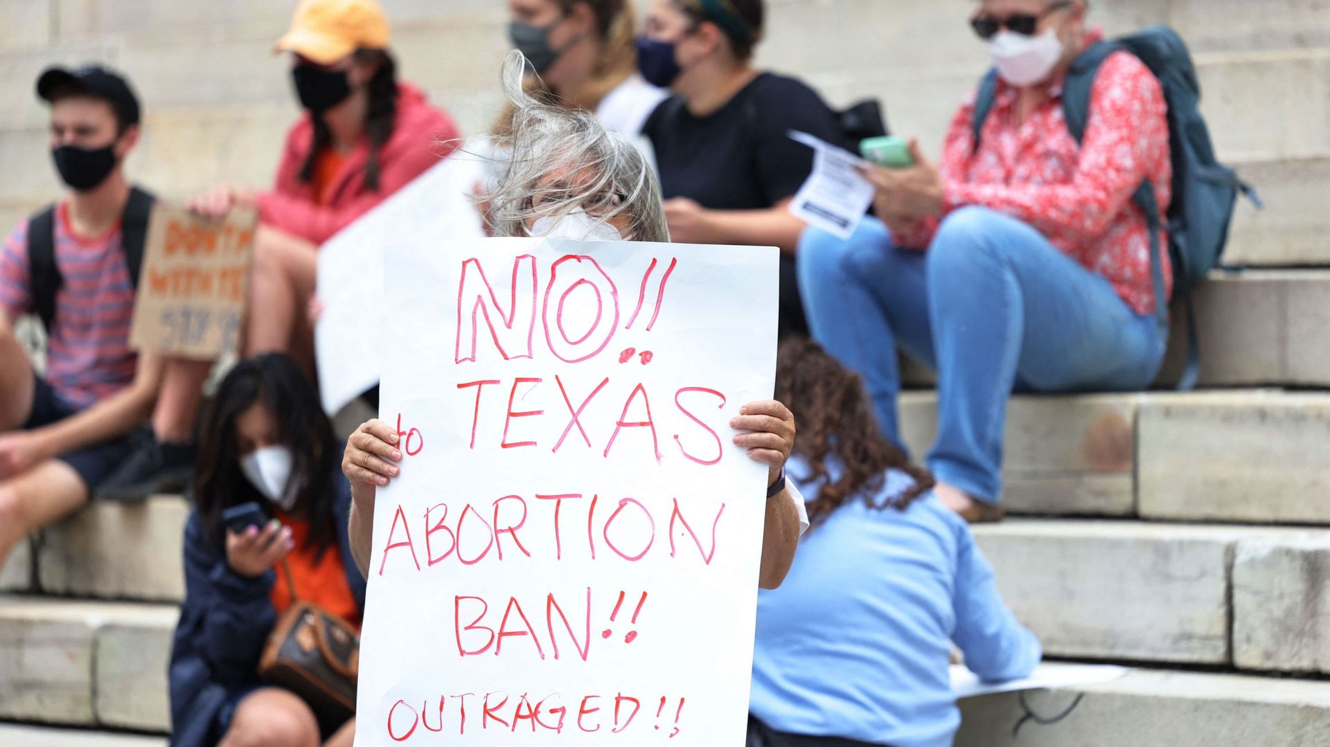 Reproductive Rights Rally Held In Brooklyn On Day Texas 6-Week Abortion Ban Goes Into Effect