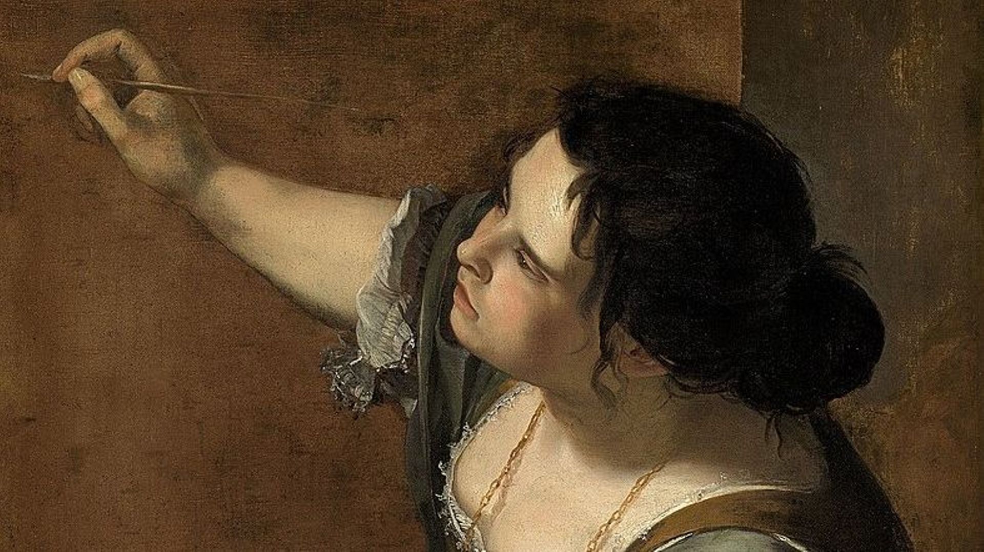 Artemisia Gentileschi, Autoportrait en allégorie de la peinture, 1638-1639
