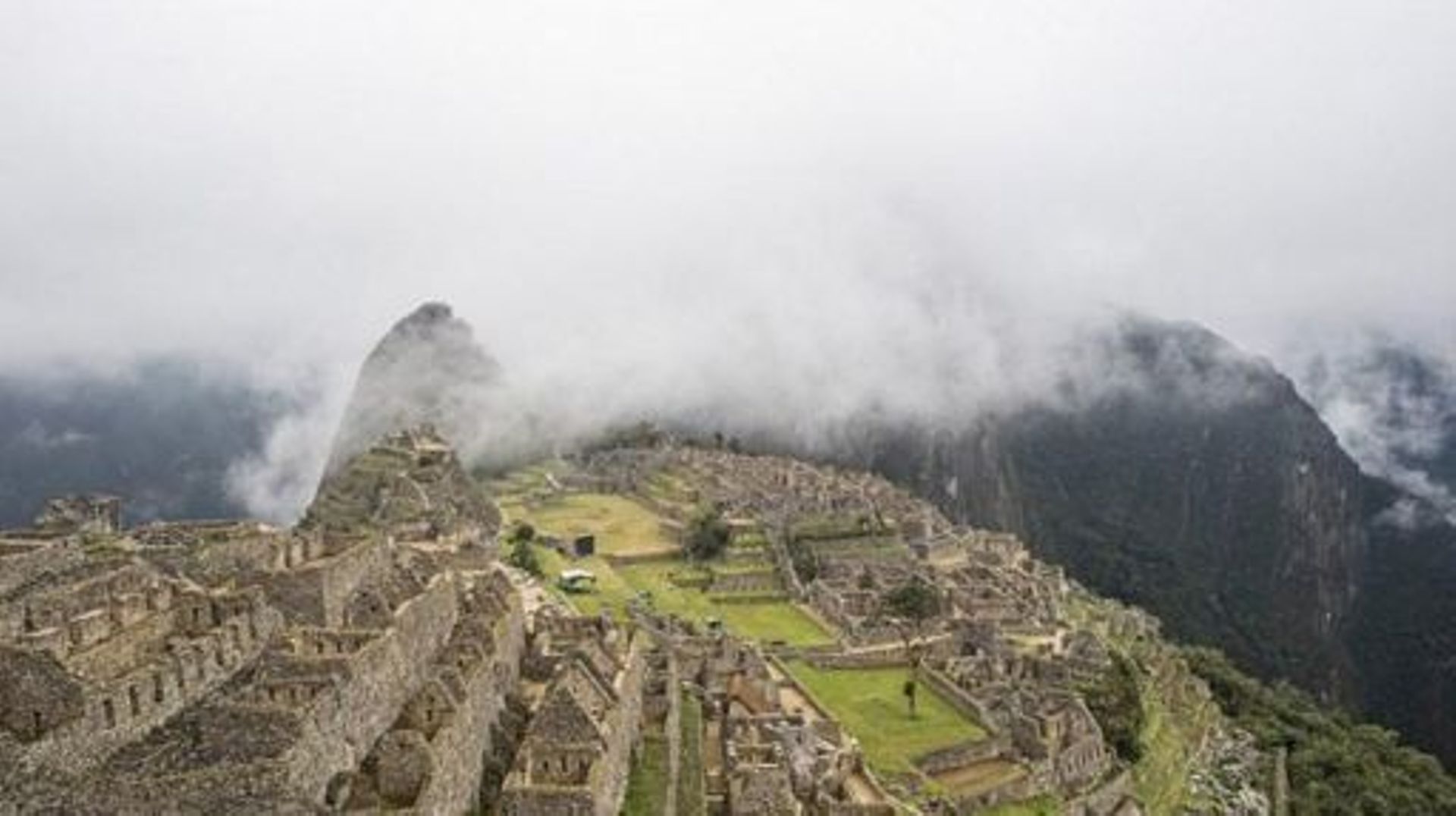 Une vue du site archéologique du Machu Picchu. 