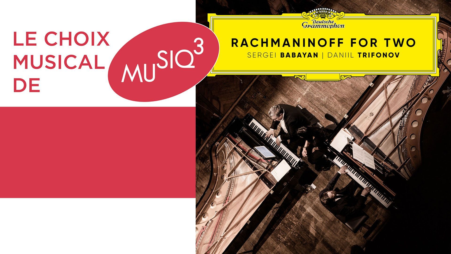 Rachmaninoff for two : un raz-de-marée pianistique
