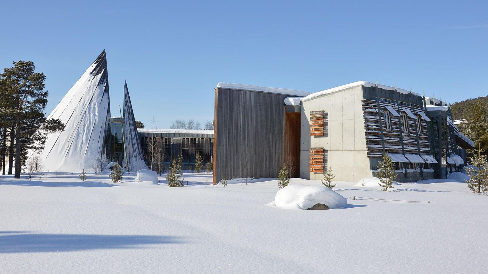 Le siège du Parlement saami se trouve à Kárášjohka, dans le nord de la Norvège.
