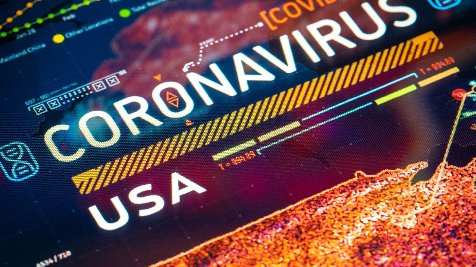 Coronavirus aux Etats-Unis : plus de 60.000 nouveaux cas enregistrés pour le 5e jour d’affilée