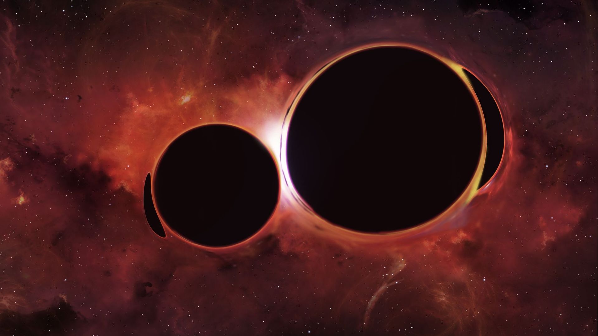 Un trou noir supermassif se promène dans l'espace et on ne comprend pas pourquoi