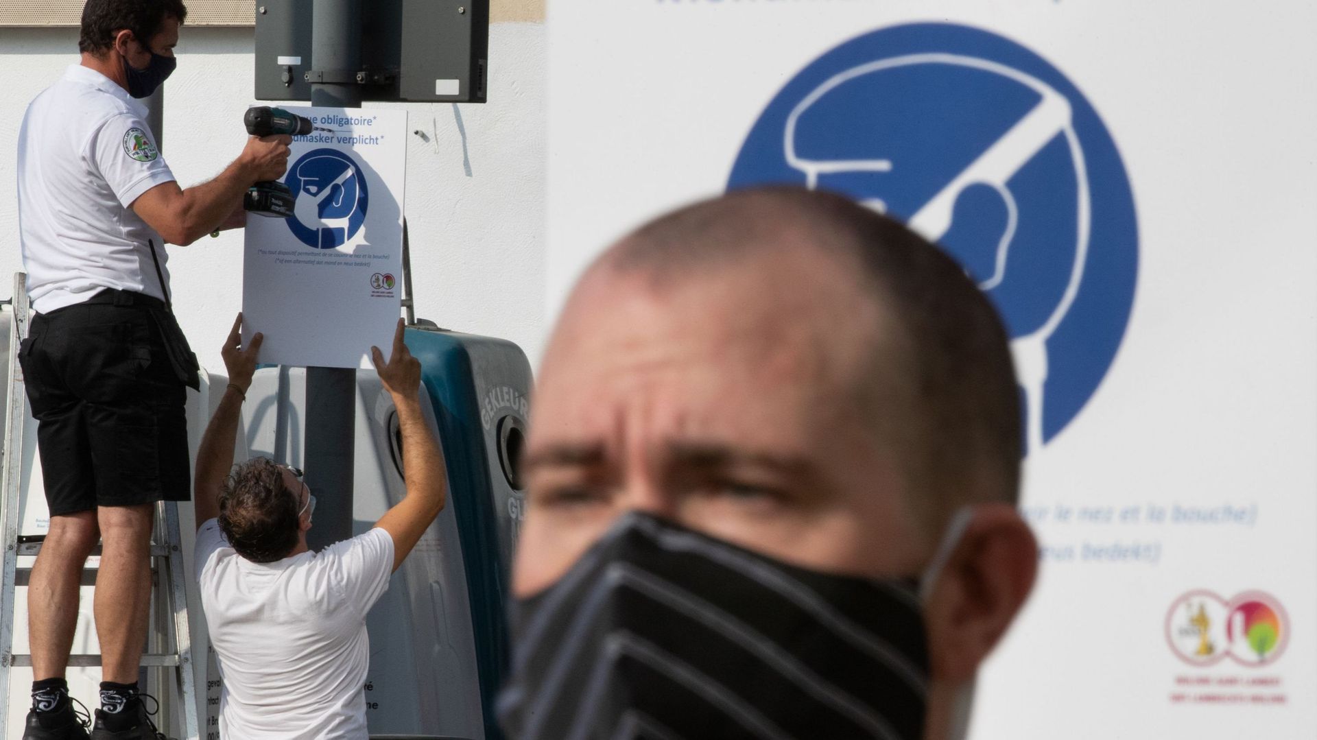 Coronavirus: déjà 1.200 pv dressés à Bruxelles pour non-respect du port obligatoire du masque (2)