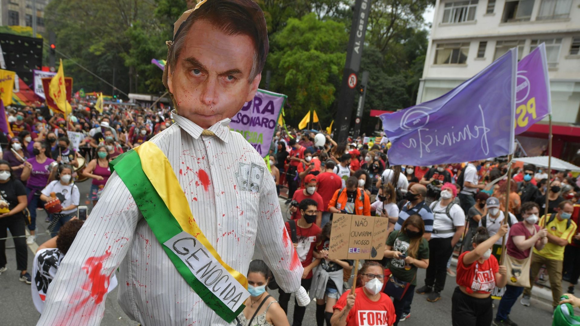 Brésil : manifestations pour la destitution du président Bolsonaro