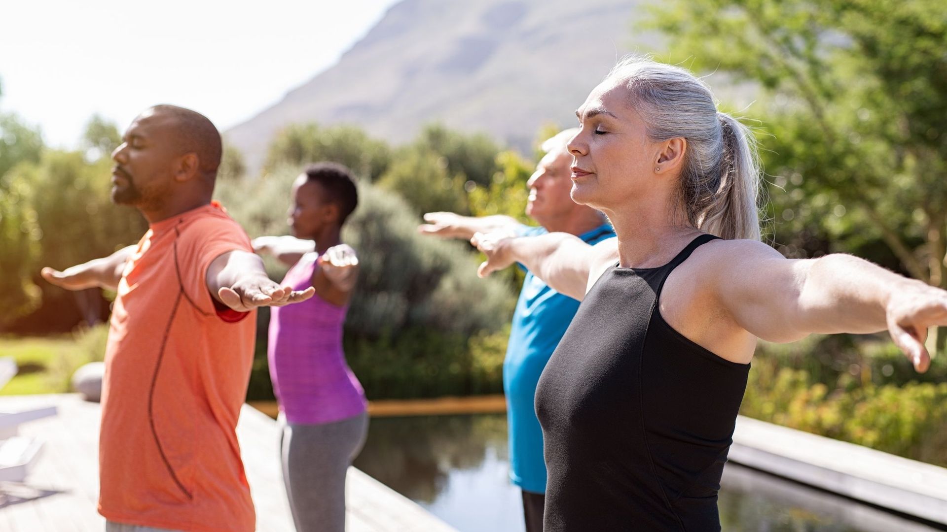 Rester active pendant la ménopause ralentirait la baisse de masse musculaire.